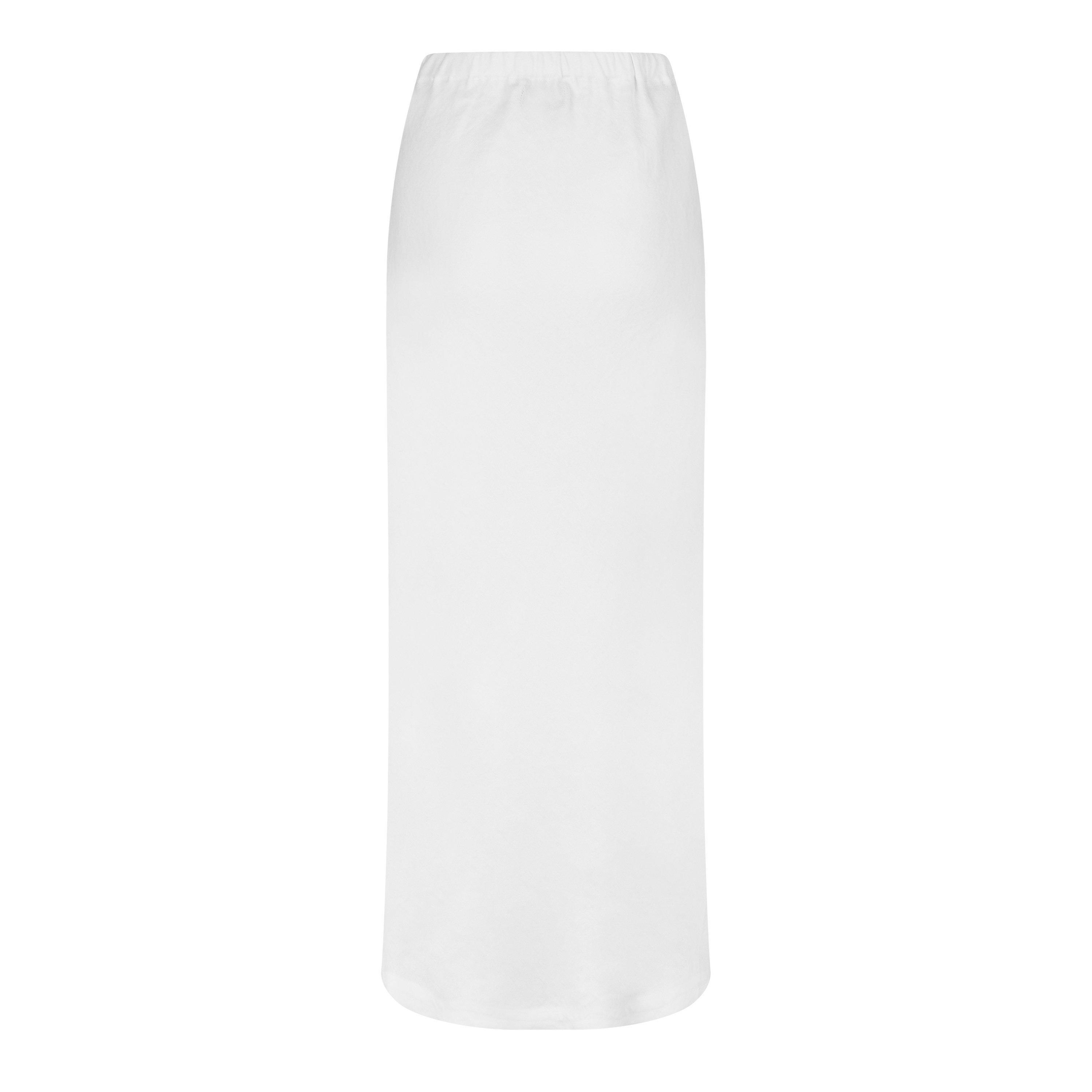 White - JBQ - Women's Pele Maxi Skirt - 6