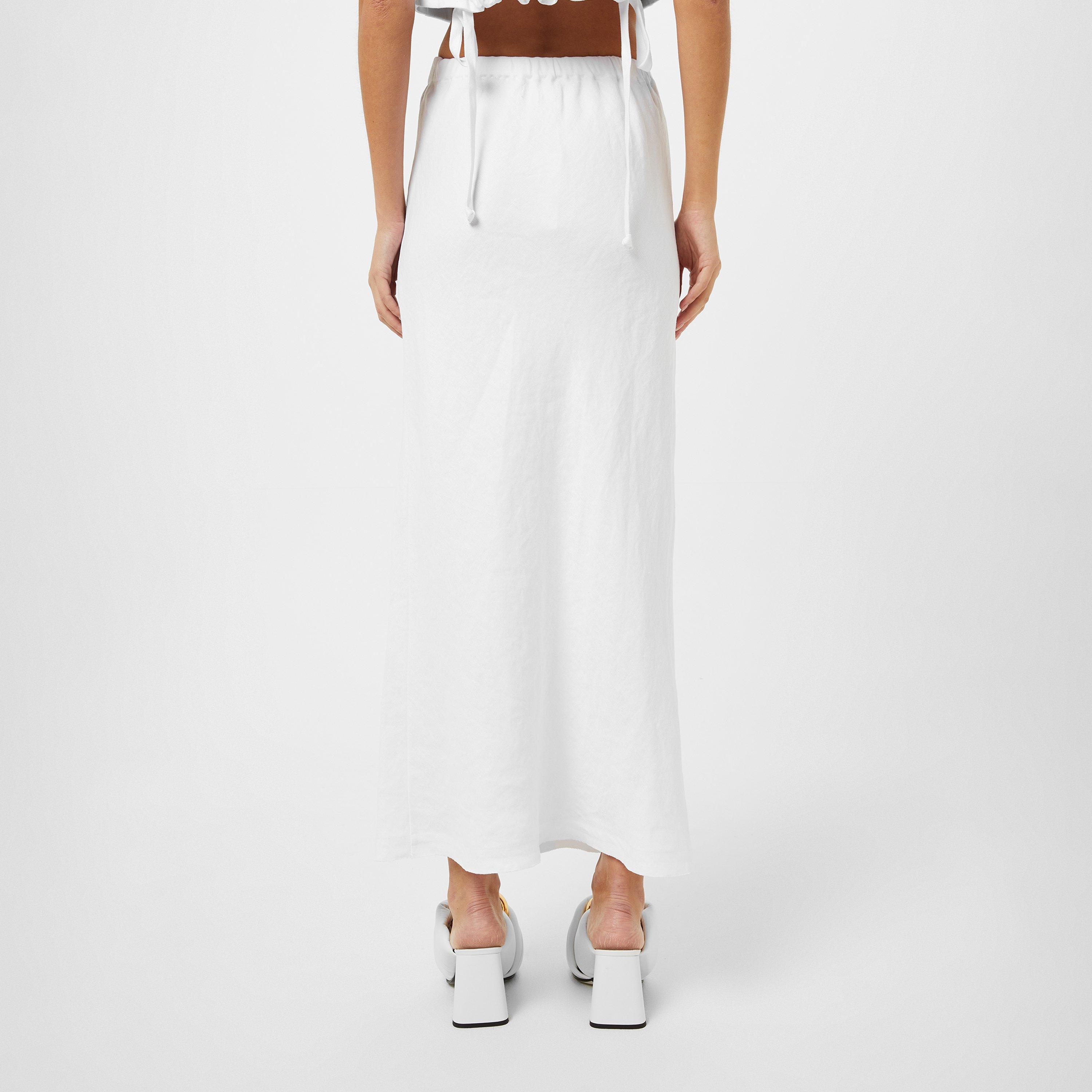 White - JBQ - Women's Pele Maxi Skirt - 3