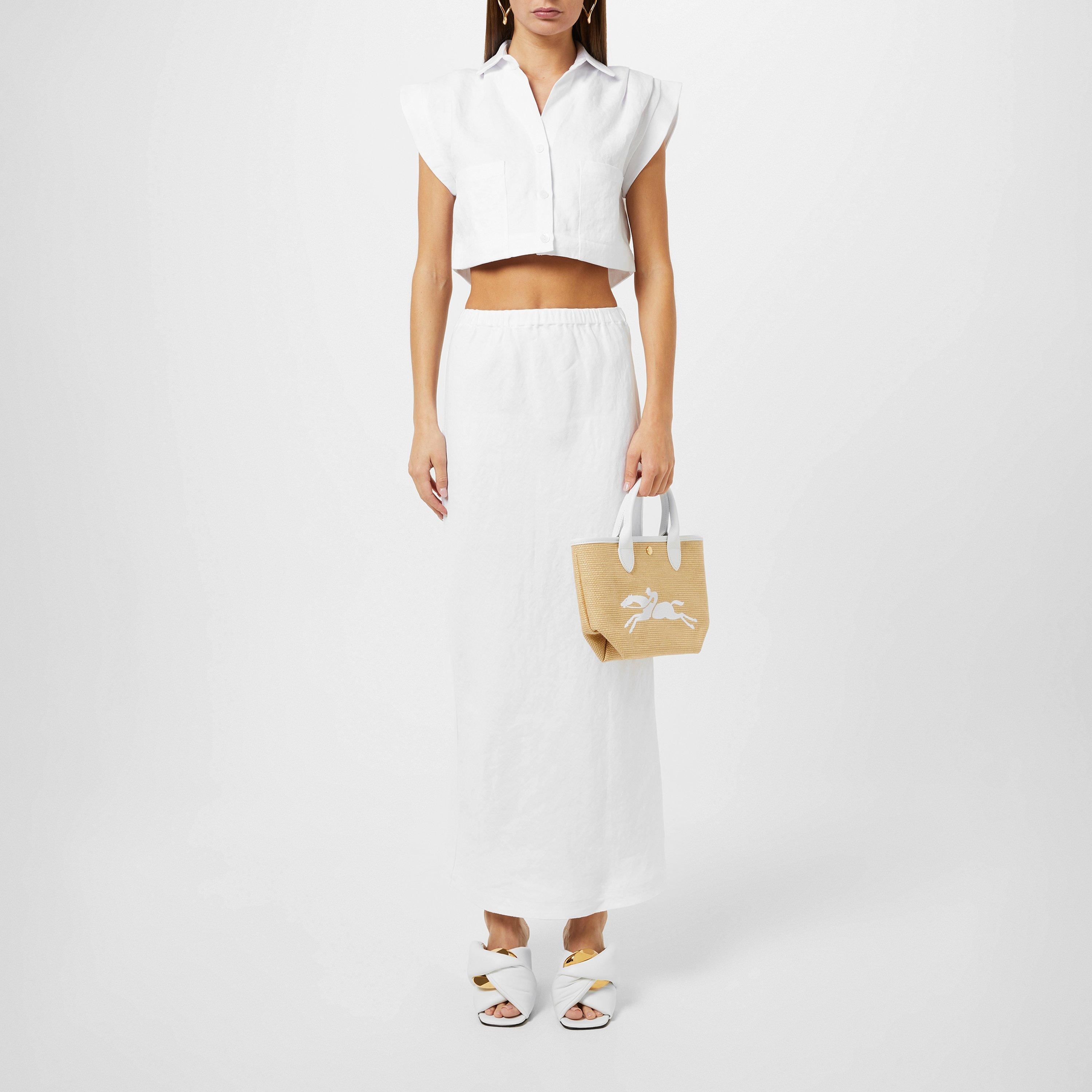 White - JBQ - Women's Pele Maxi Skirt - 4