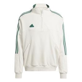 adidas House of Tiro Fleece Half Zip Track Jacket Mens