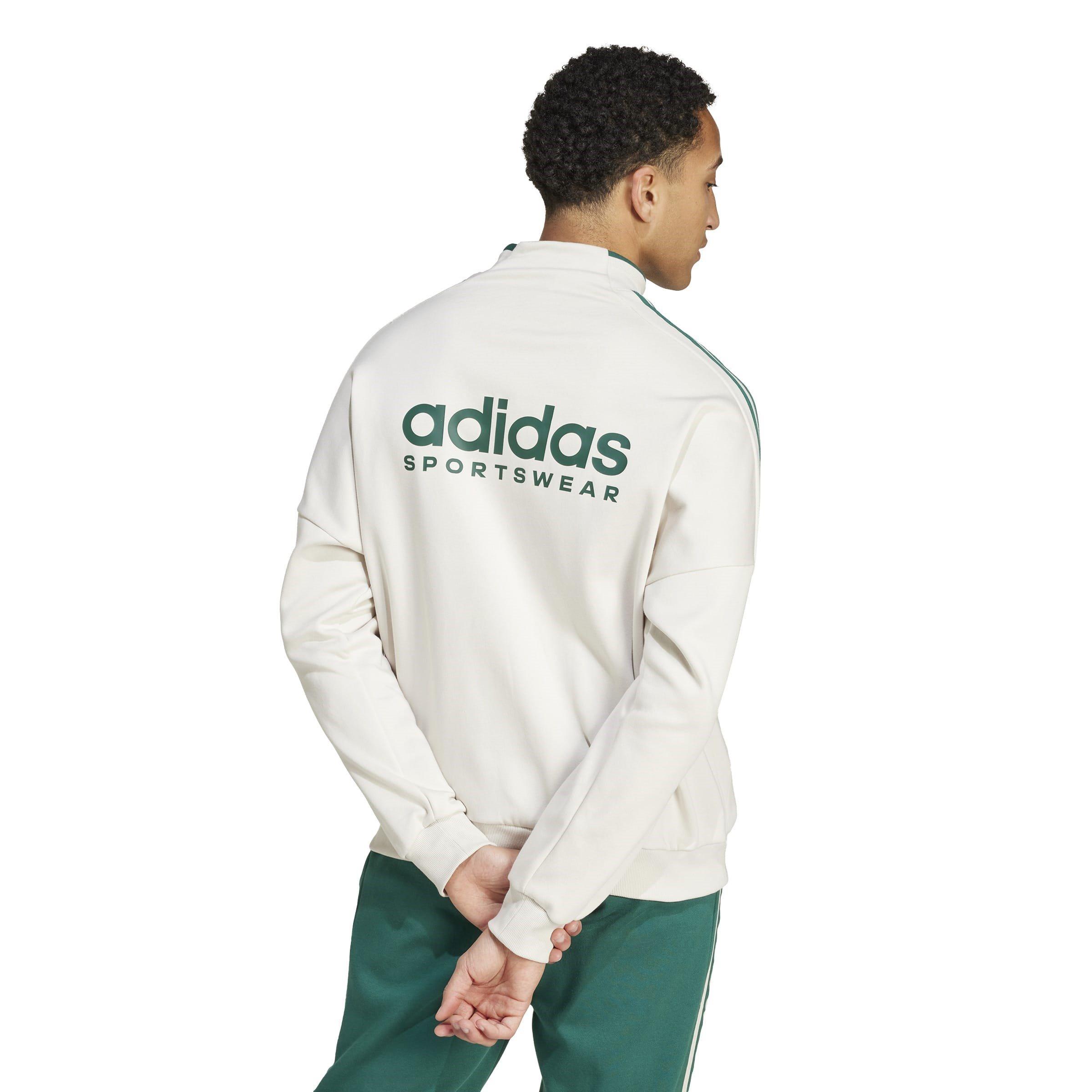 adidas House of Tiro Fleece Half Zip Track Jacket Mens Zip Hoodies Sports Direct