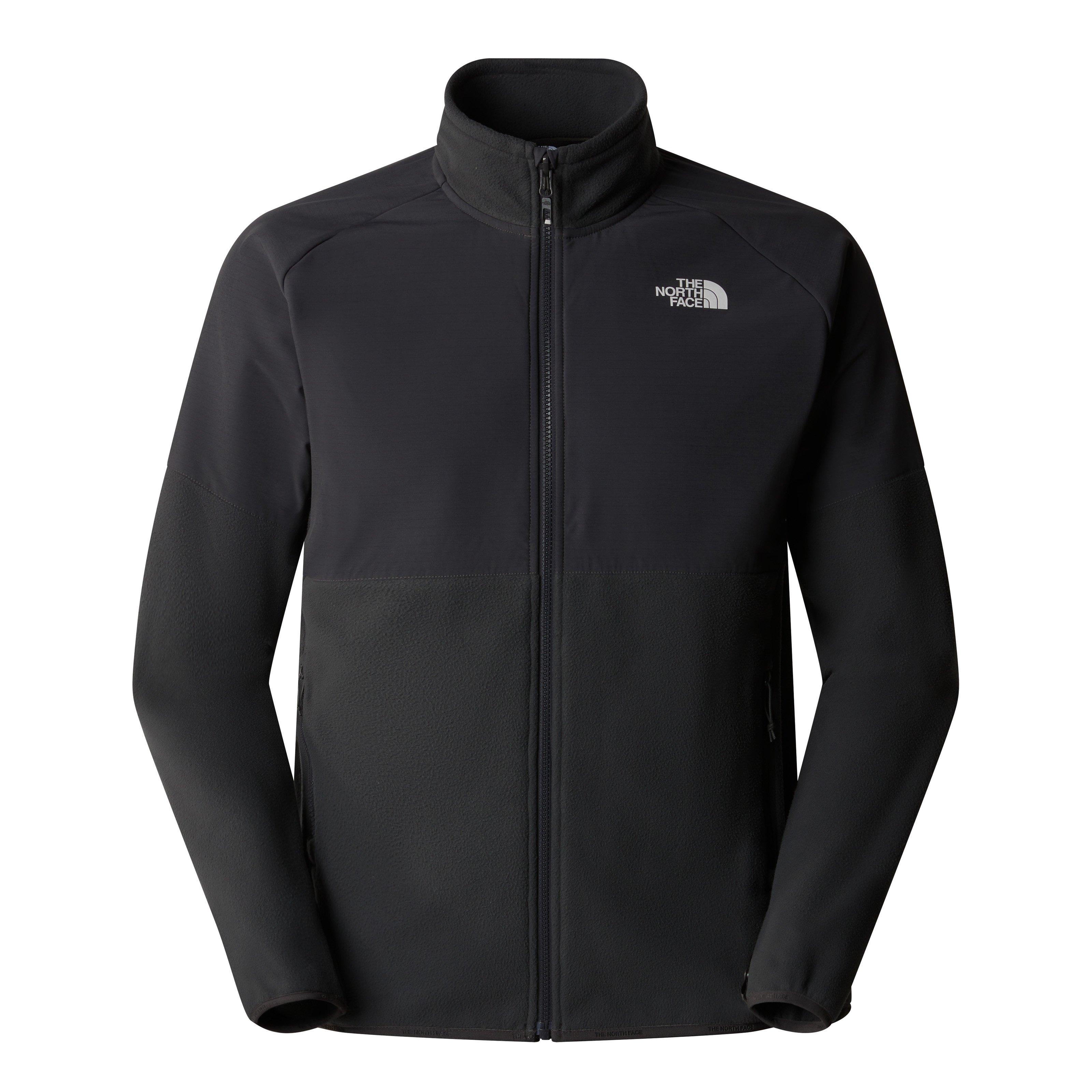 Grey/Grey - The North Face - Men's TNF Glacier Full Zip Fleece - 1