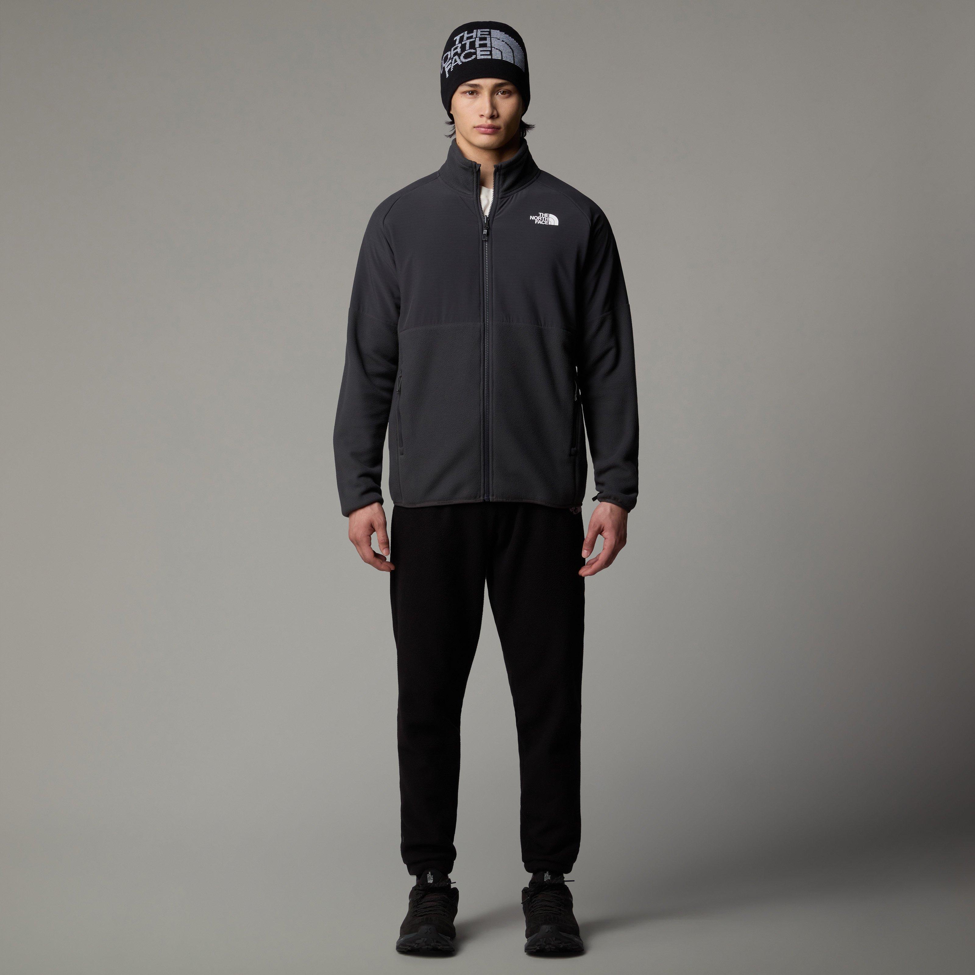 Gris/Gris - The North Face - TNF Glacier Heavyweight Full-Zip Fleece - 6