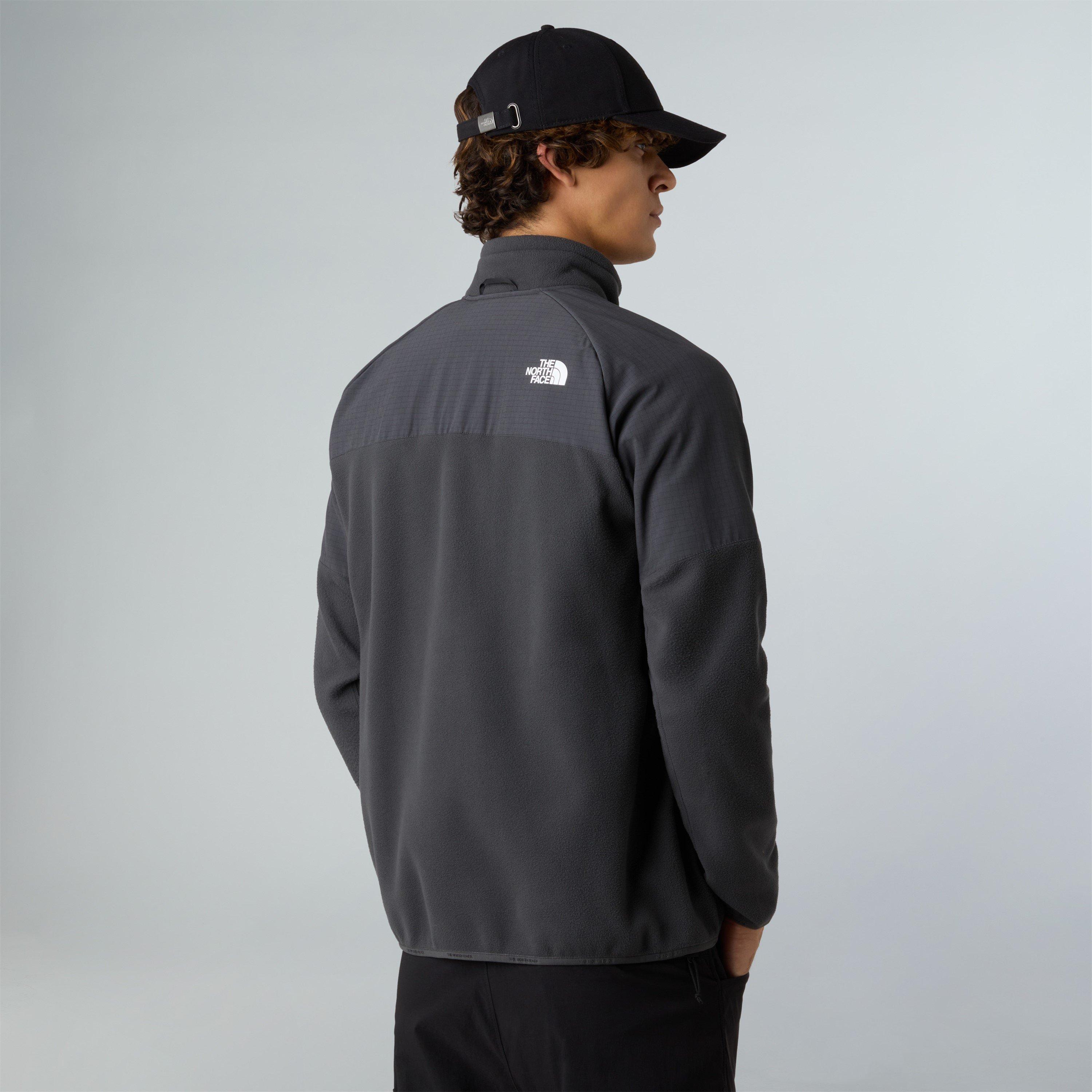 Zwart/Grijs - The North Face - TNF Glacier Heavyweight Full-Zip Fleece - 4