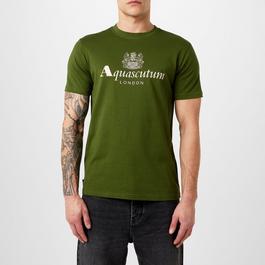 Aquascutum Big Logo T Shirt