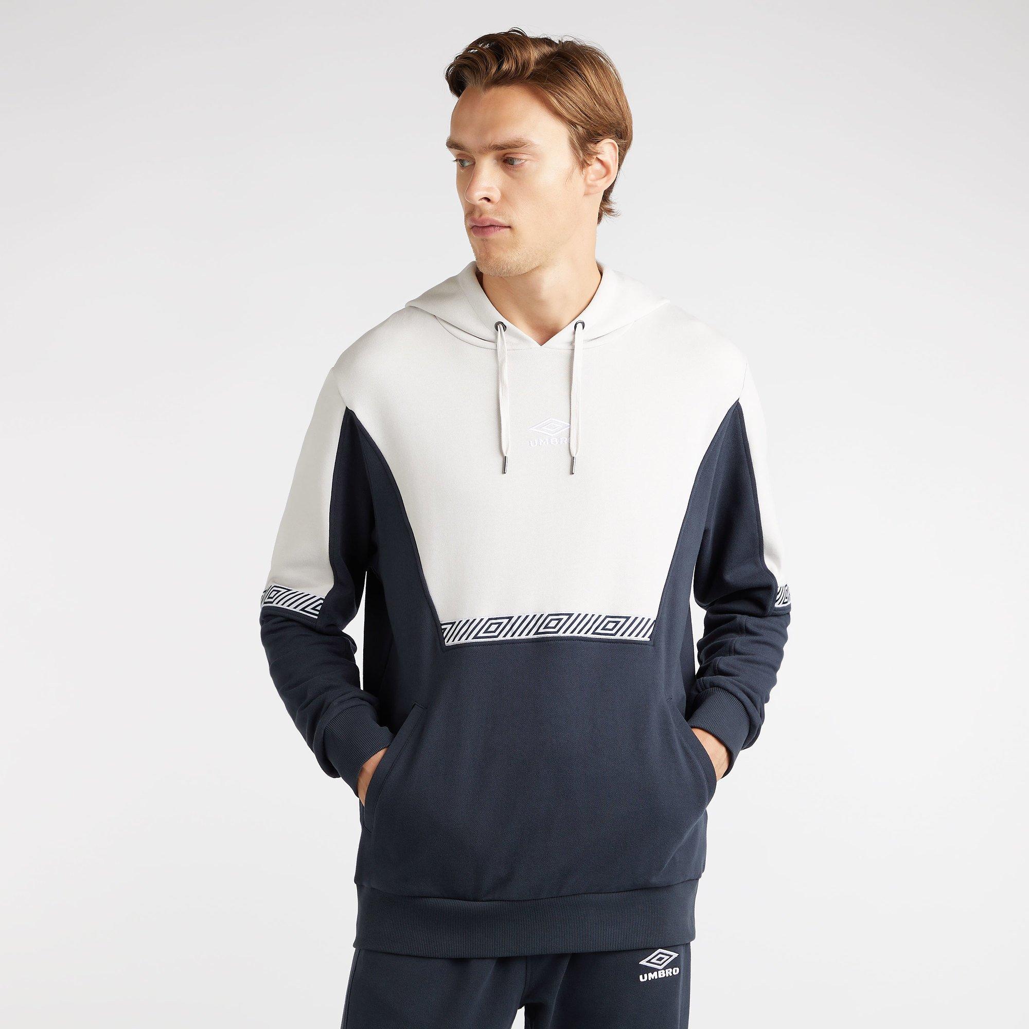 Wolke/Blau - Umbro - Style Club Hoodie - 2