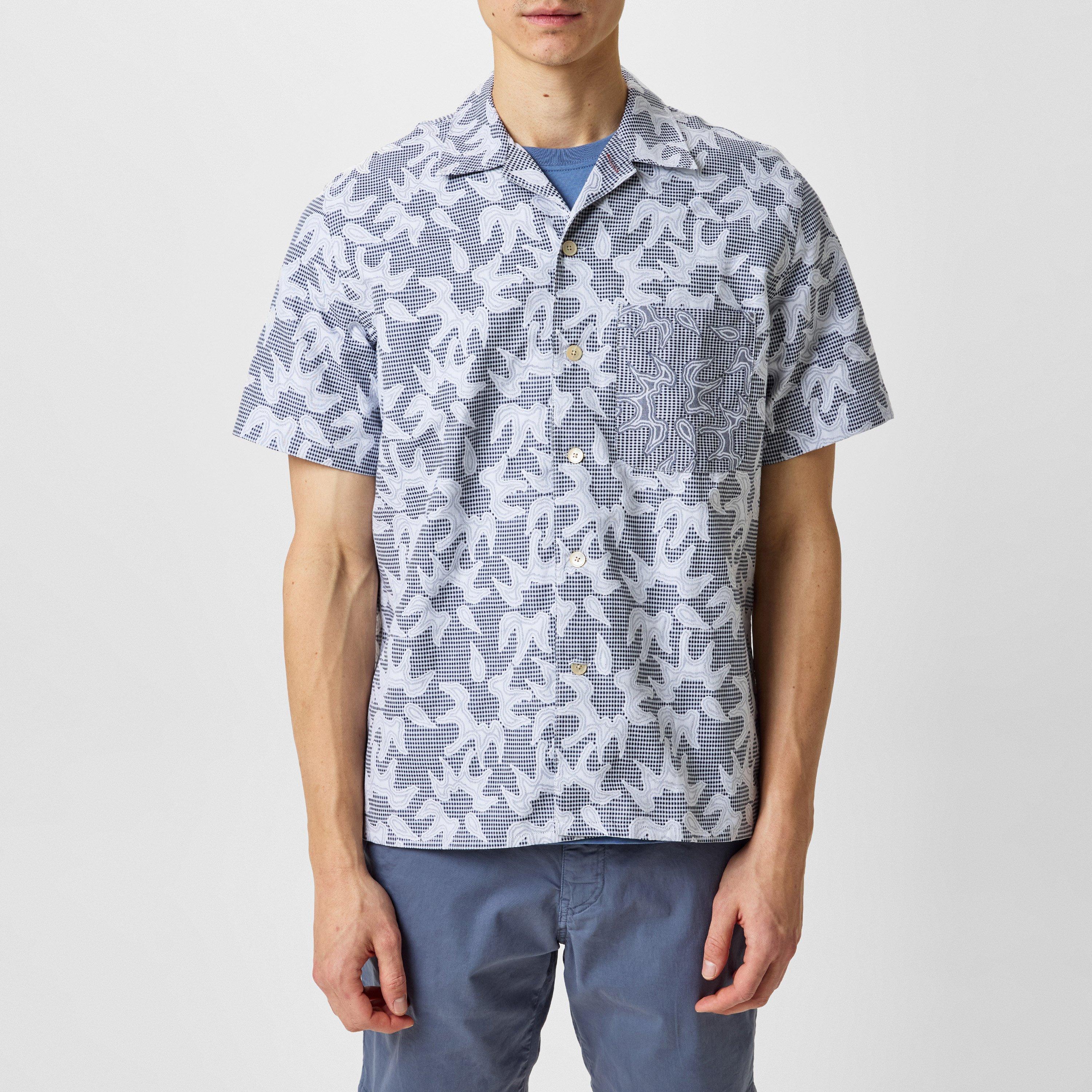 Blue 49 - PS Paul Smith - Flower Patterned Shirt - 3