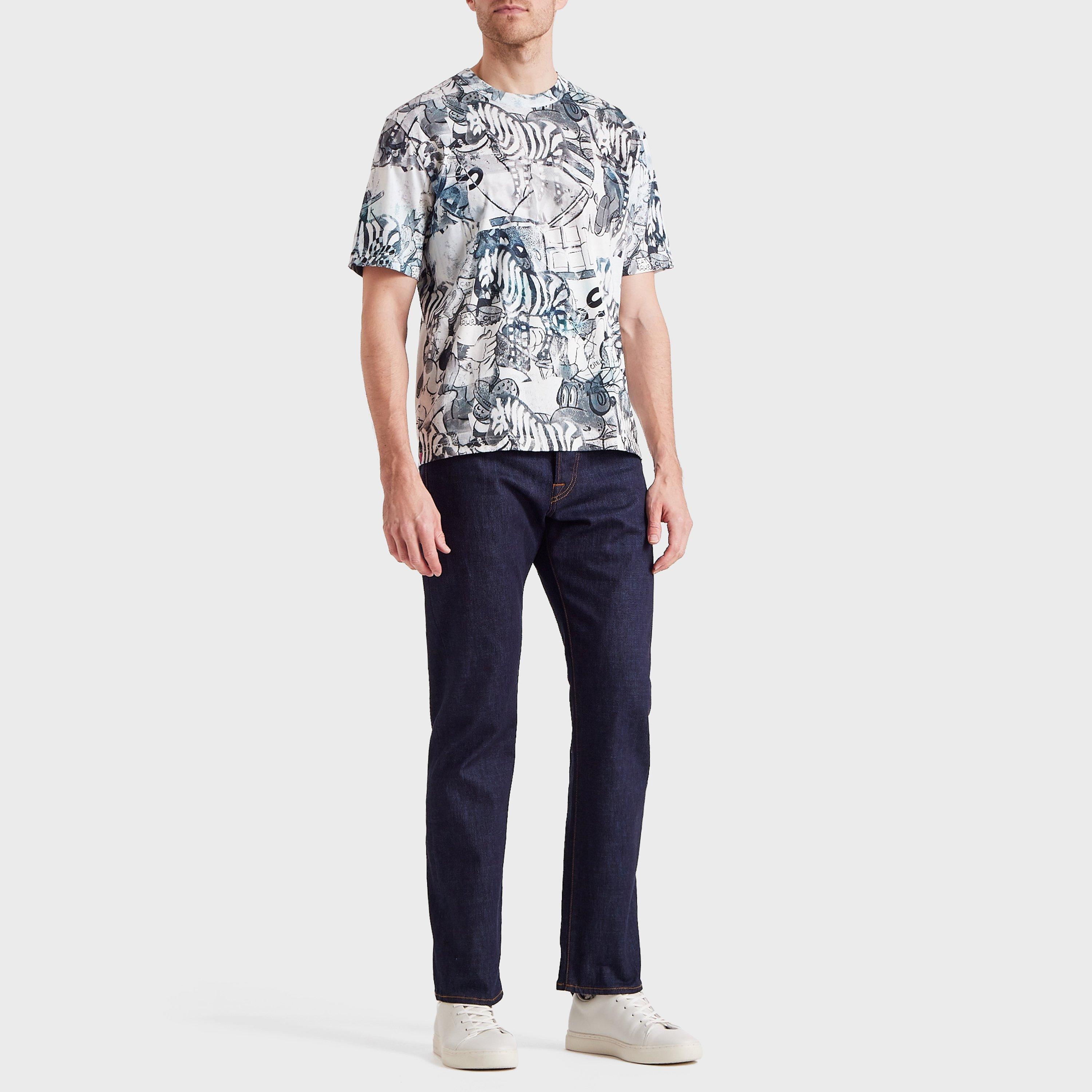 Grey 72 - PS Paul Smith - Men's Regular Fit Printed T-Shirt - 3