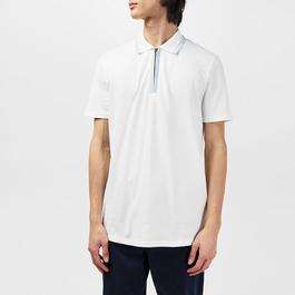 PS Paul Smith Tipped Zip Polo Sn43