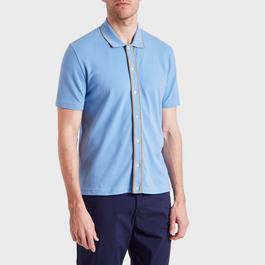 PS Paul Smith Contrast Placket Short Sleeve Shirt