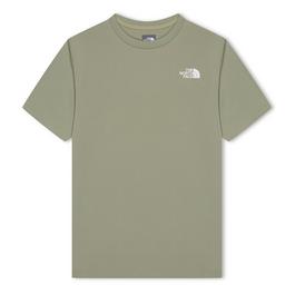 The North Face B REAXION S/S TEE CLAY GREY