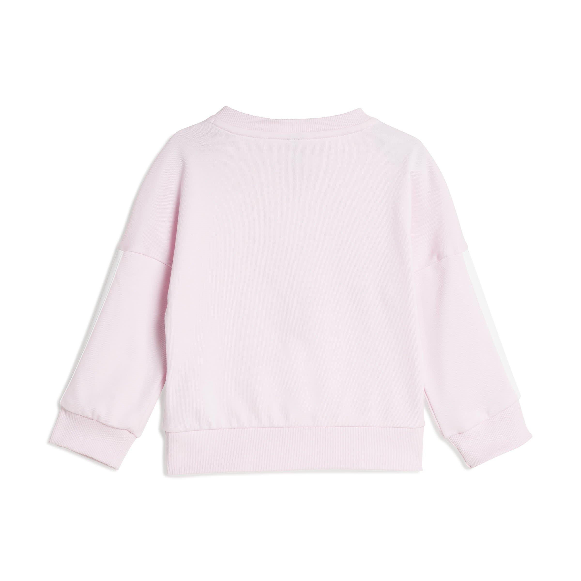 Pink/White - adidas - Infants BOS Jog French Terry Set - 3