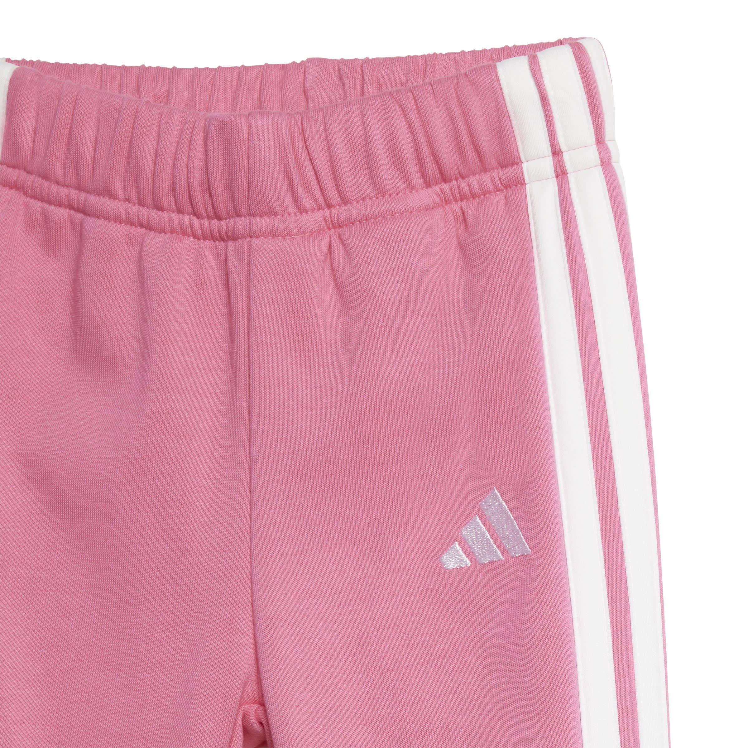 Pink/White - adidas - Infants BOS Jog French Terry Set - 7