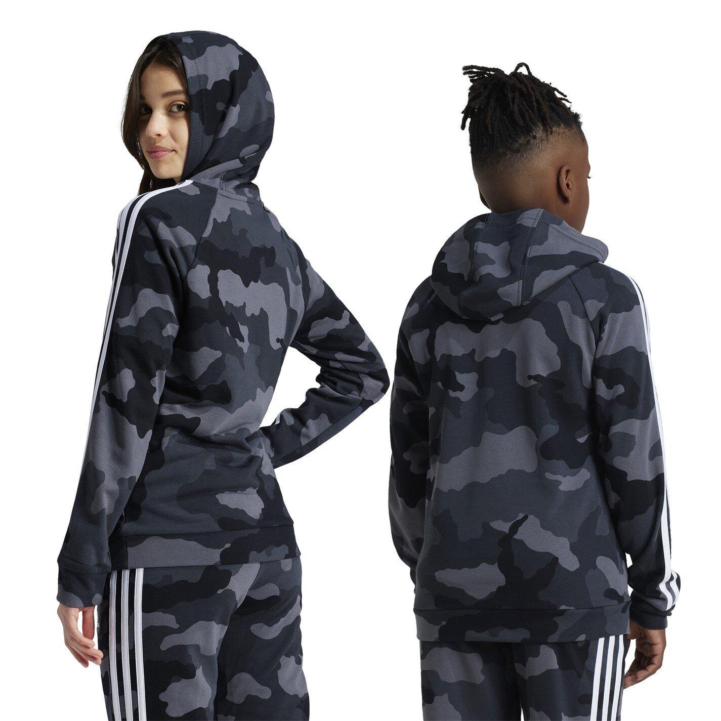 adidas Junior Camo Hoodie OTH Kapuzenpullover Sports Direct