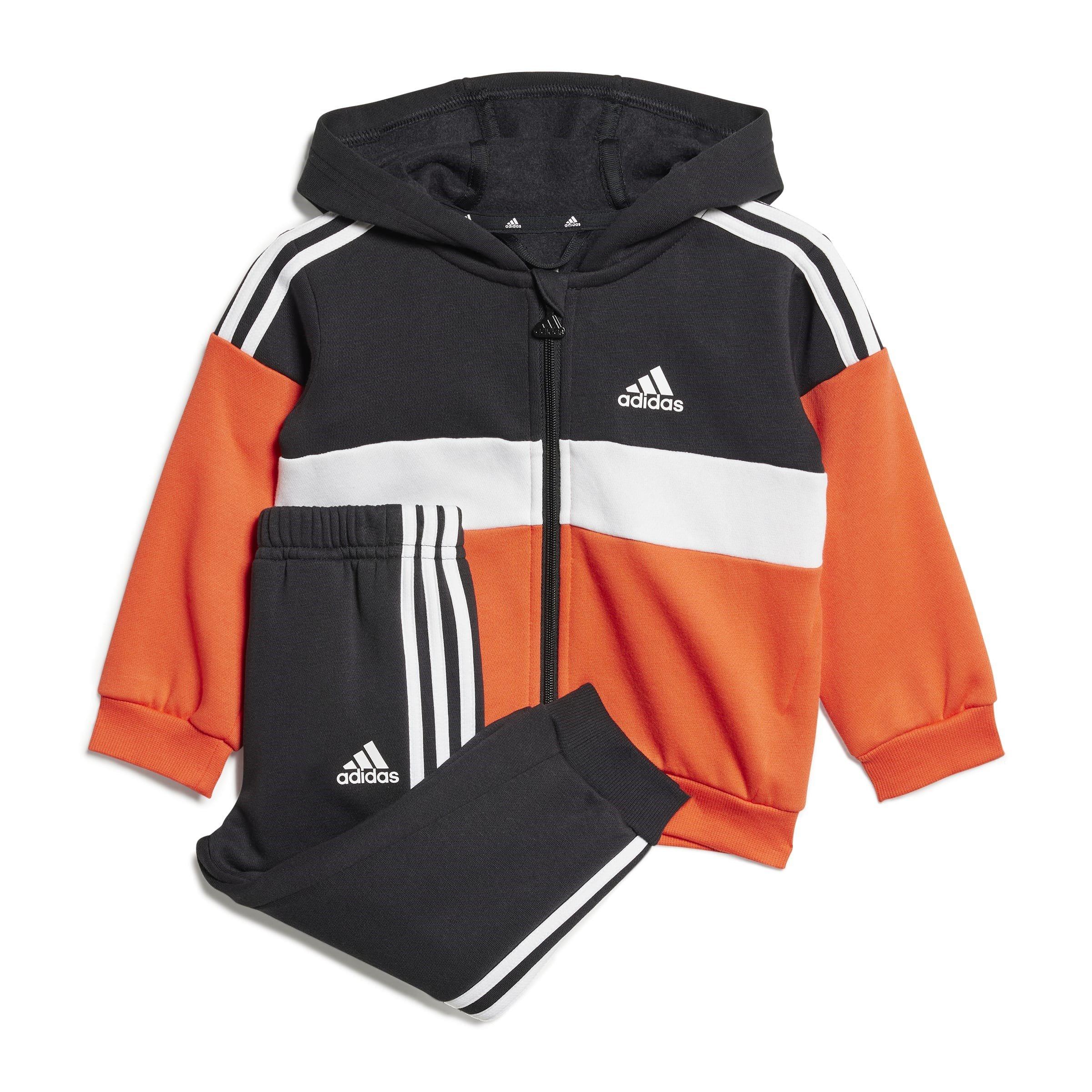 Black and orange adidas tracksuit online