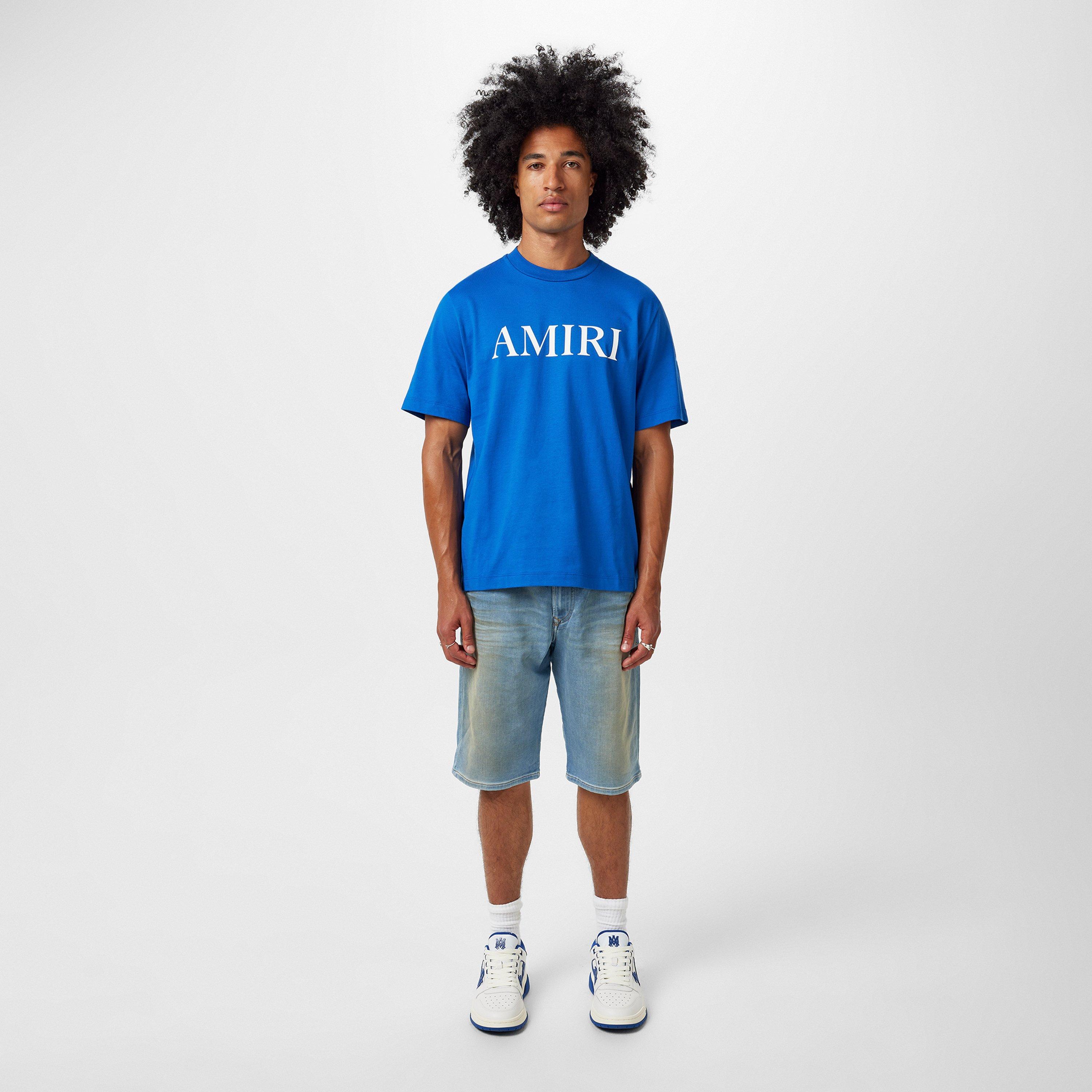 Blue - Amiri - Core Logo T-Shirt - 4