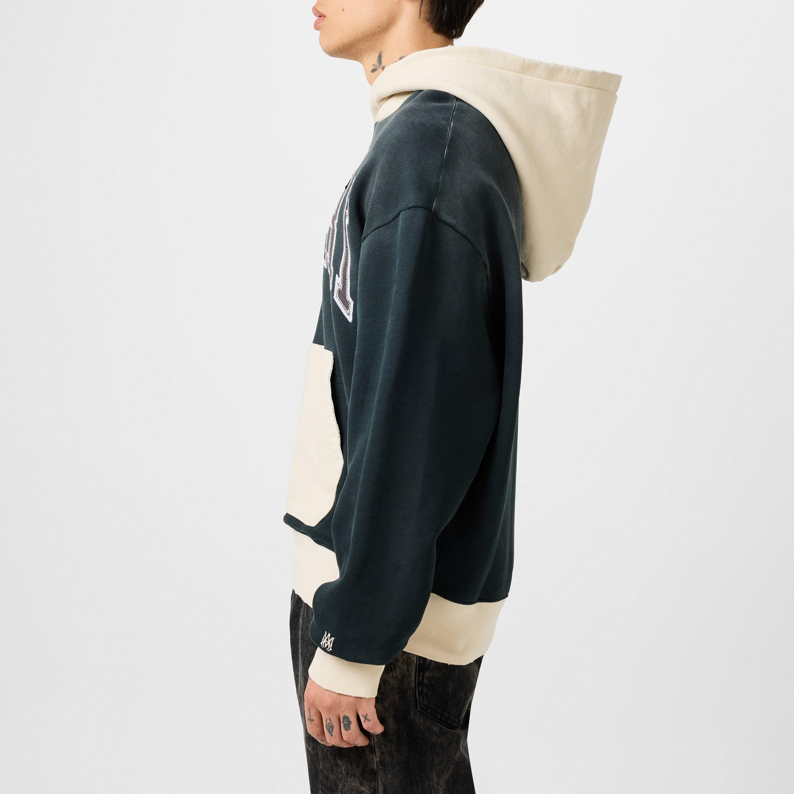 Black - Amiri - Men's Vintage Oversized Hoodie - 5