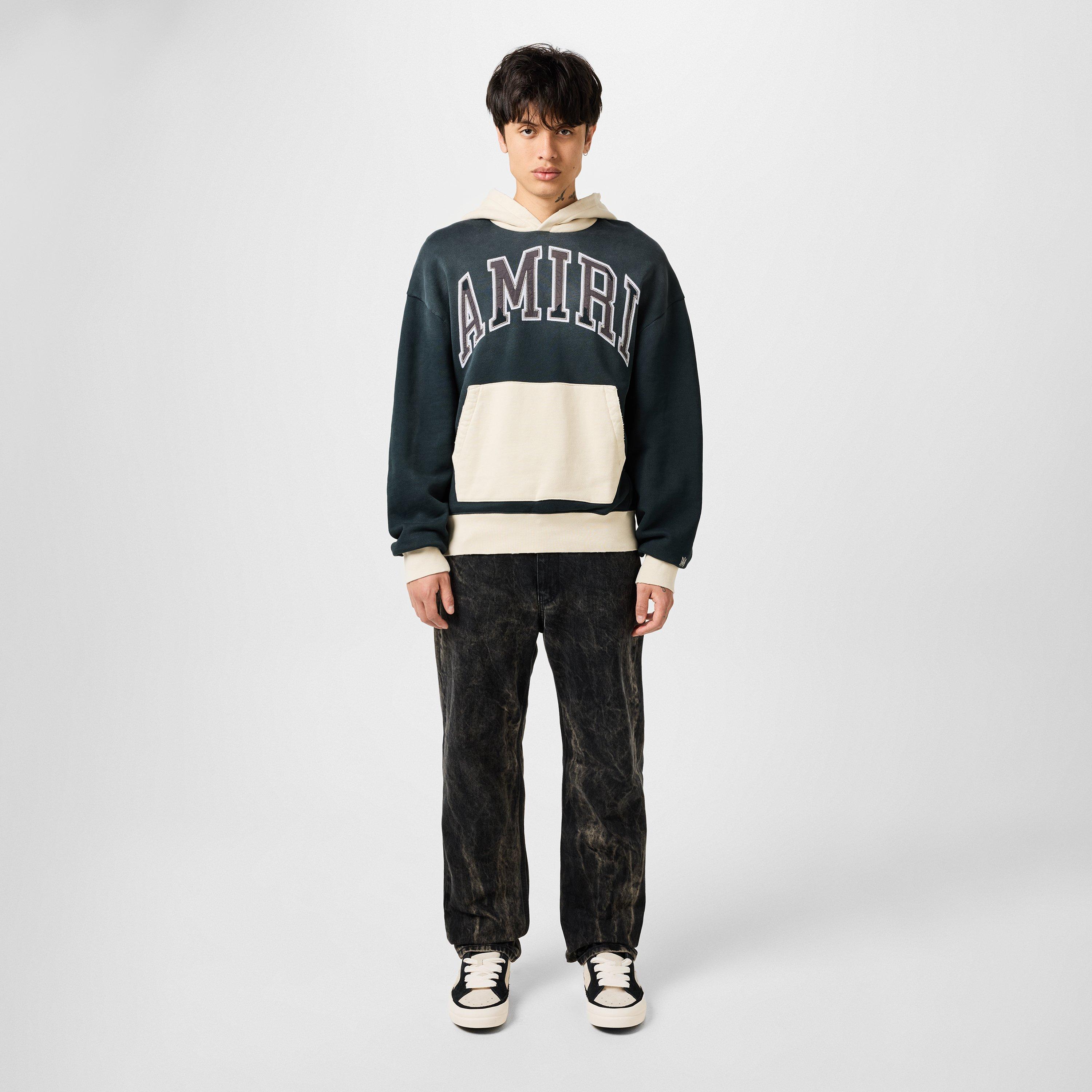 Black - Amiri - Men's Vintage Oversized Hoodie - 6
