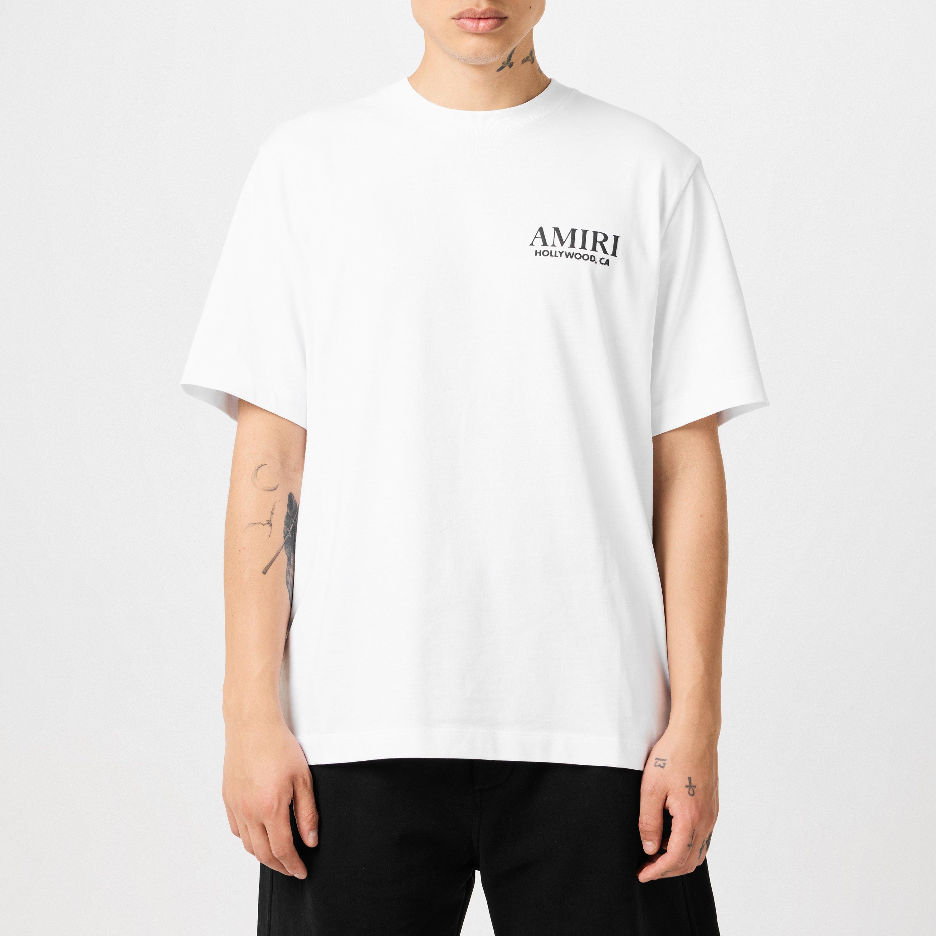 White - Amiri - Bones Stacked Tee - 3