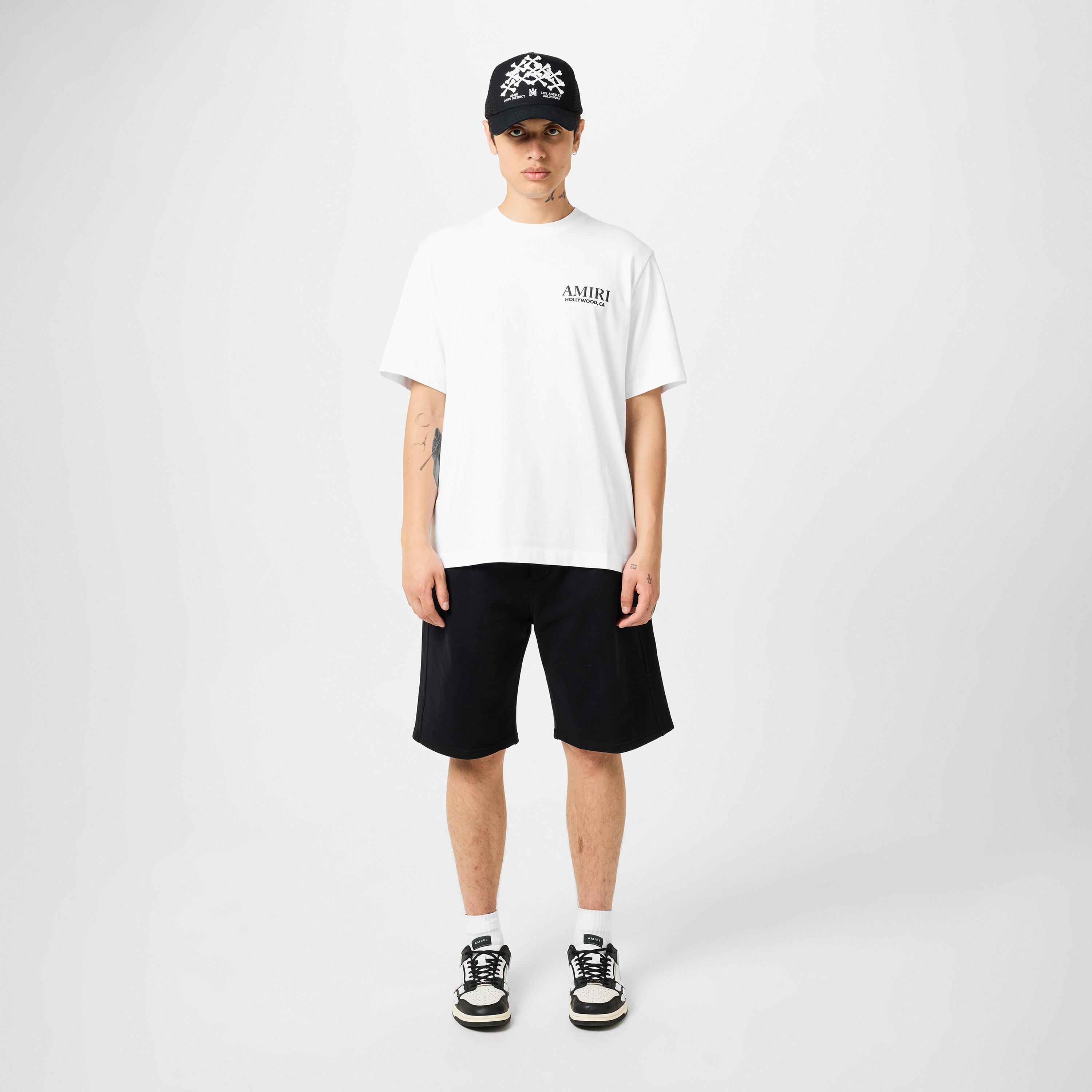 White - Amiri - Bones Stacked Tee - 6