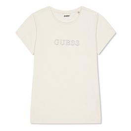 Guess Diamante T-Shirt Juniors