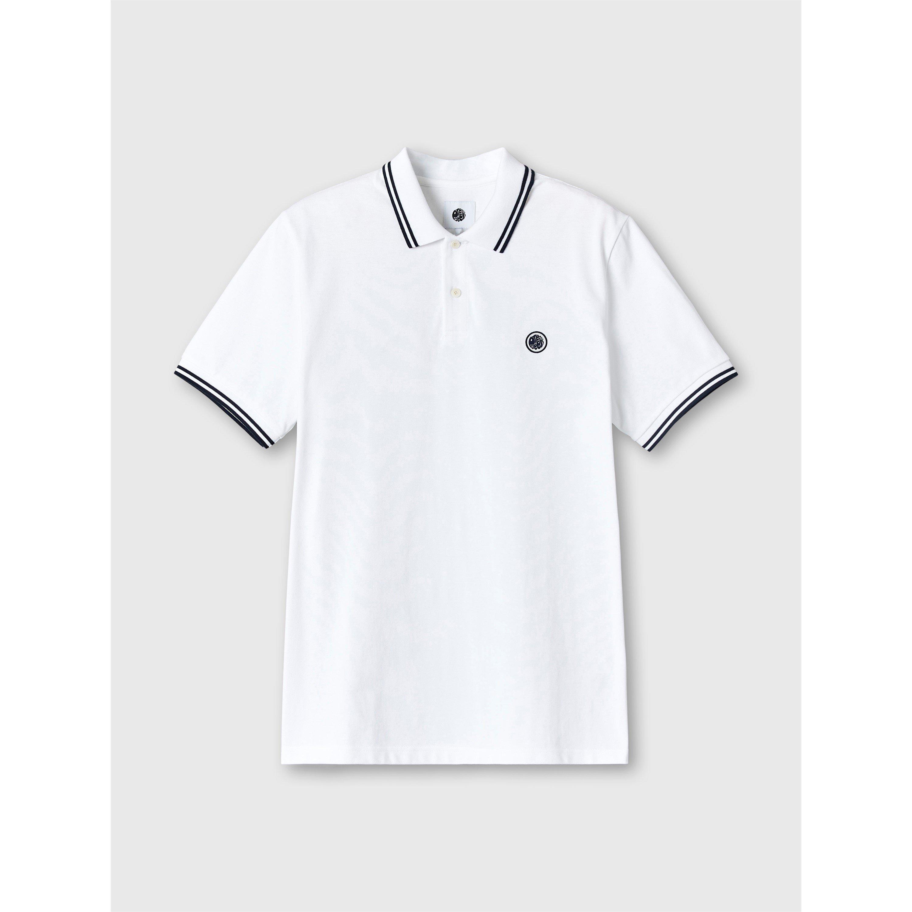 Wit - Pretty Green - Men's Barton Short-Sleeve Polo Shirt - 1