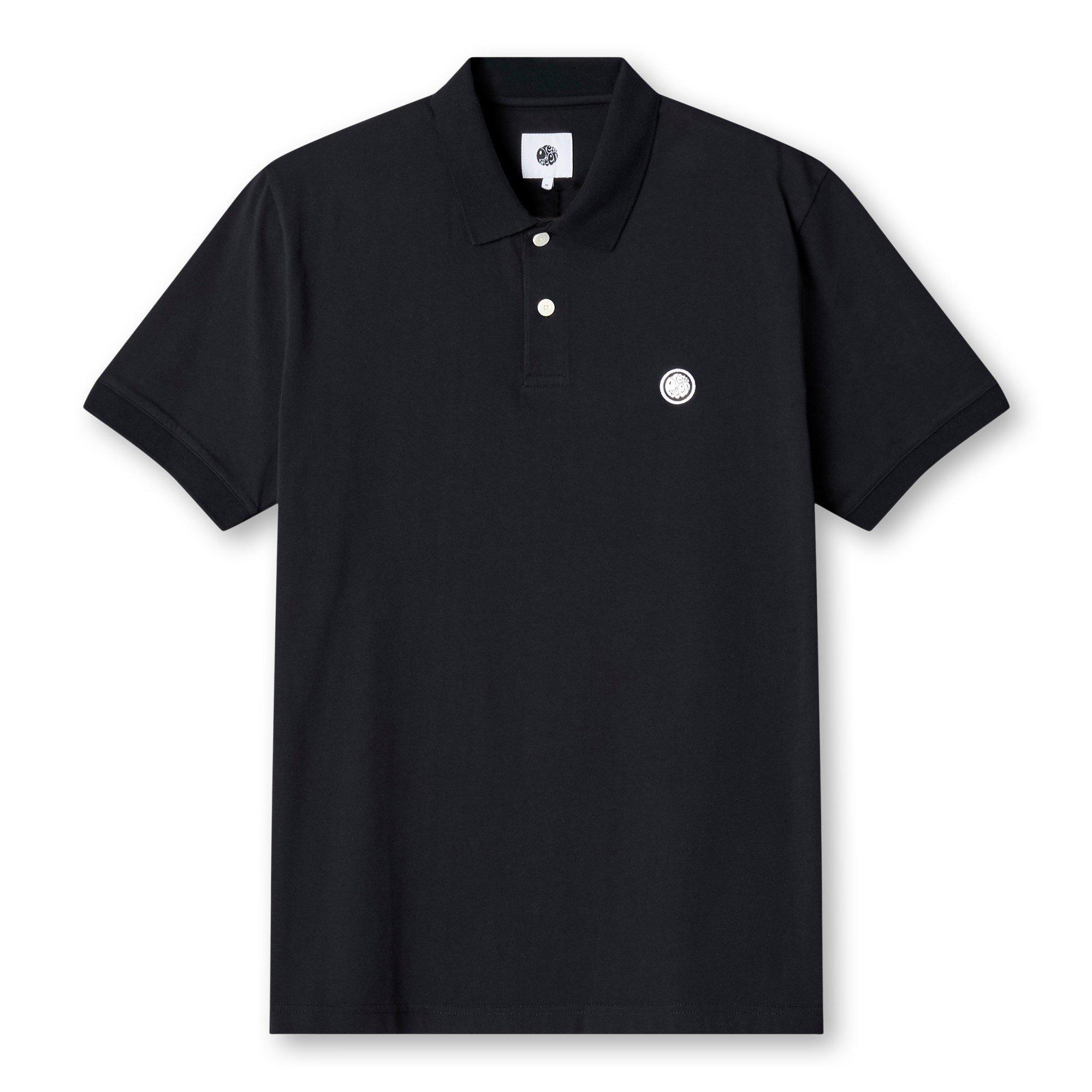 Preto - Pretty Green - Men's Jerry Short-Sleeve Polo Shirt - 1