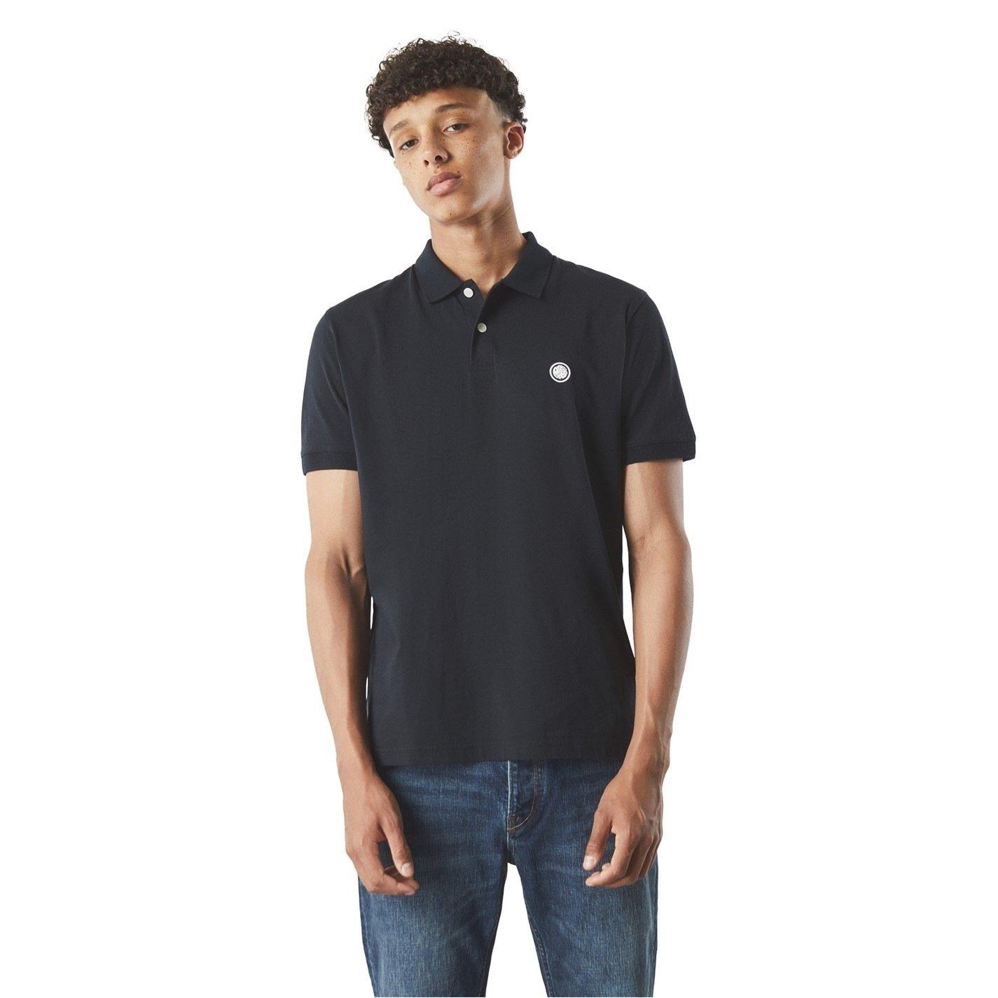 Zwart - Pretty Green - Men's Jerry Short-Sleeve Polo Shirt - 3