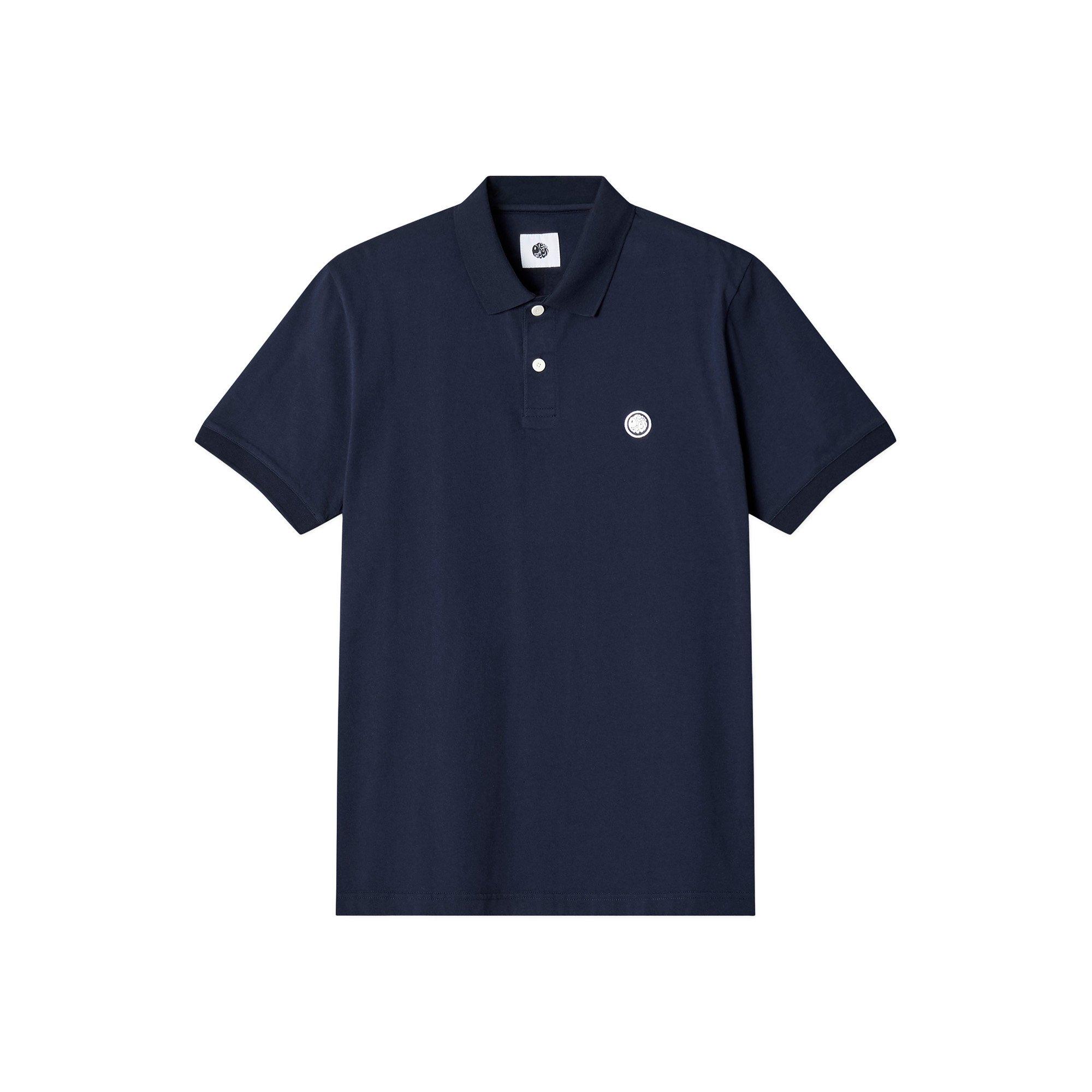 Pretty Green Men's Jerry Short-Sleeve Polo Shirt - Navy - Small