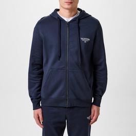 Valentino Zip Logo Hoodie.