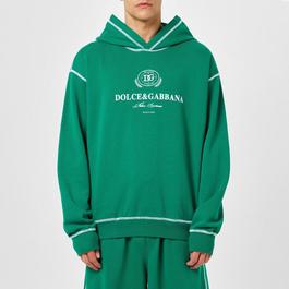 Dolce and Gabbana DG Flock Hoody Sn44