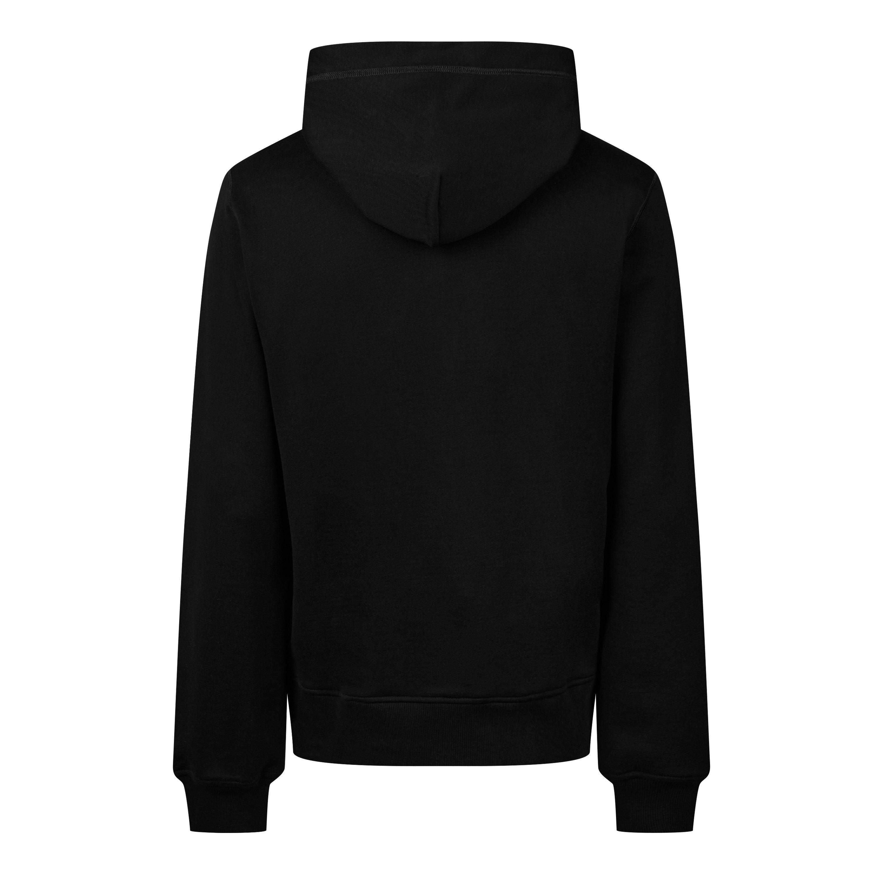 Black - Dolce and Gabbana - Jersey Zip-Up Hoodie - 6