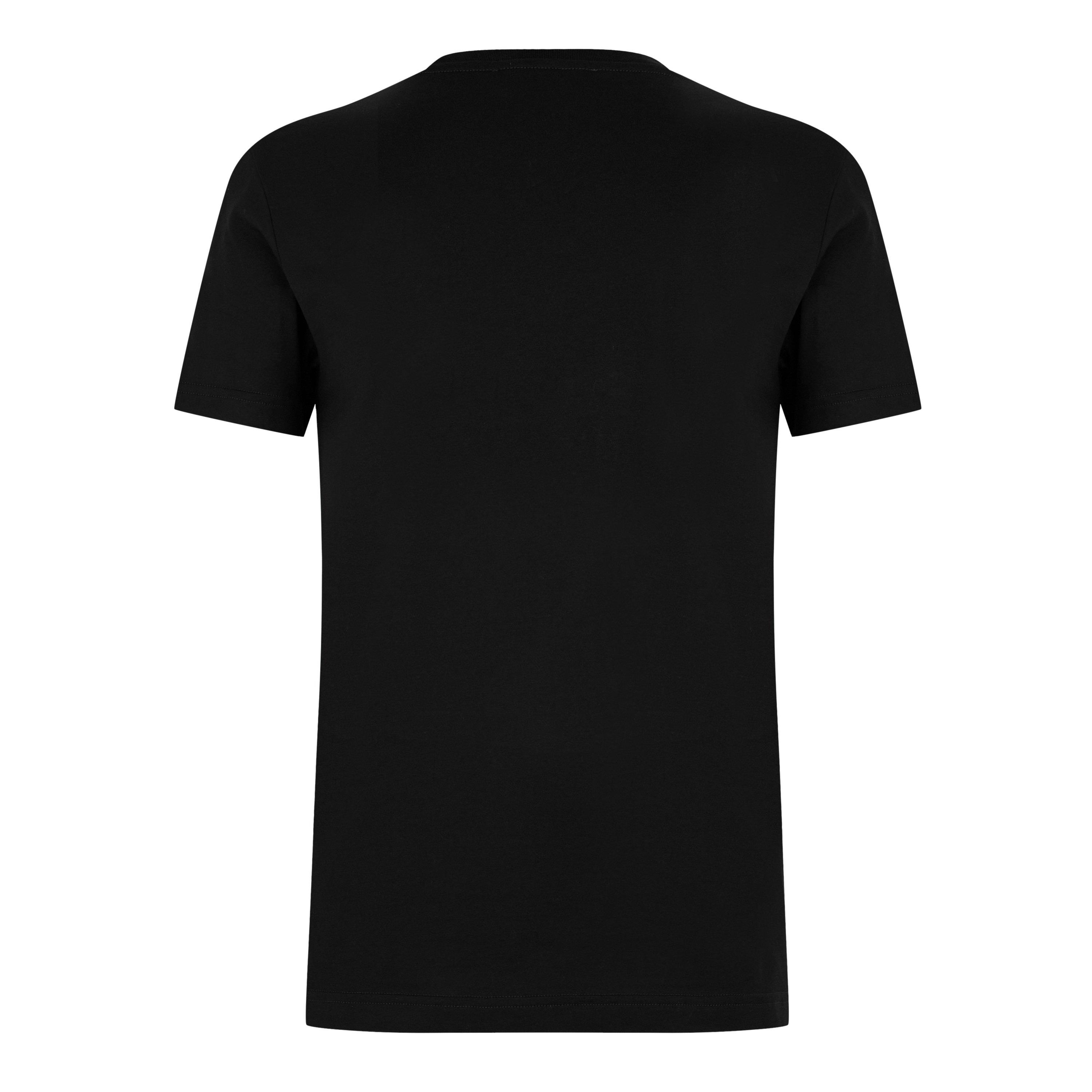 Black - Dolce and Gabbana - Logo-Embroidered T-Shirt - 6