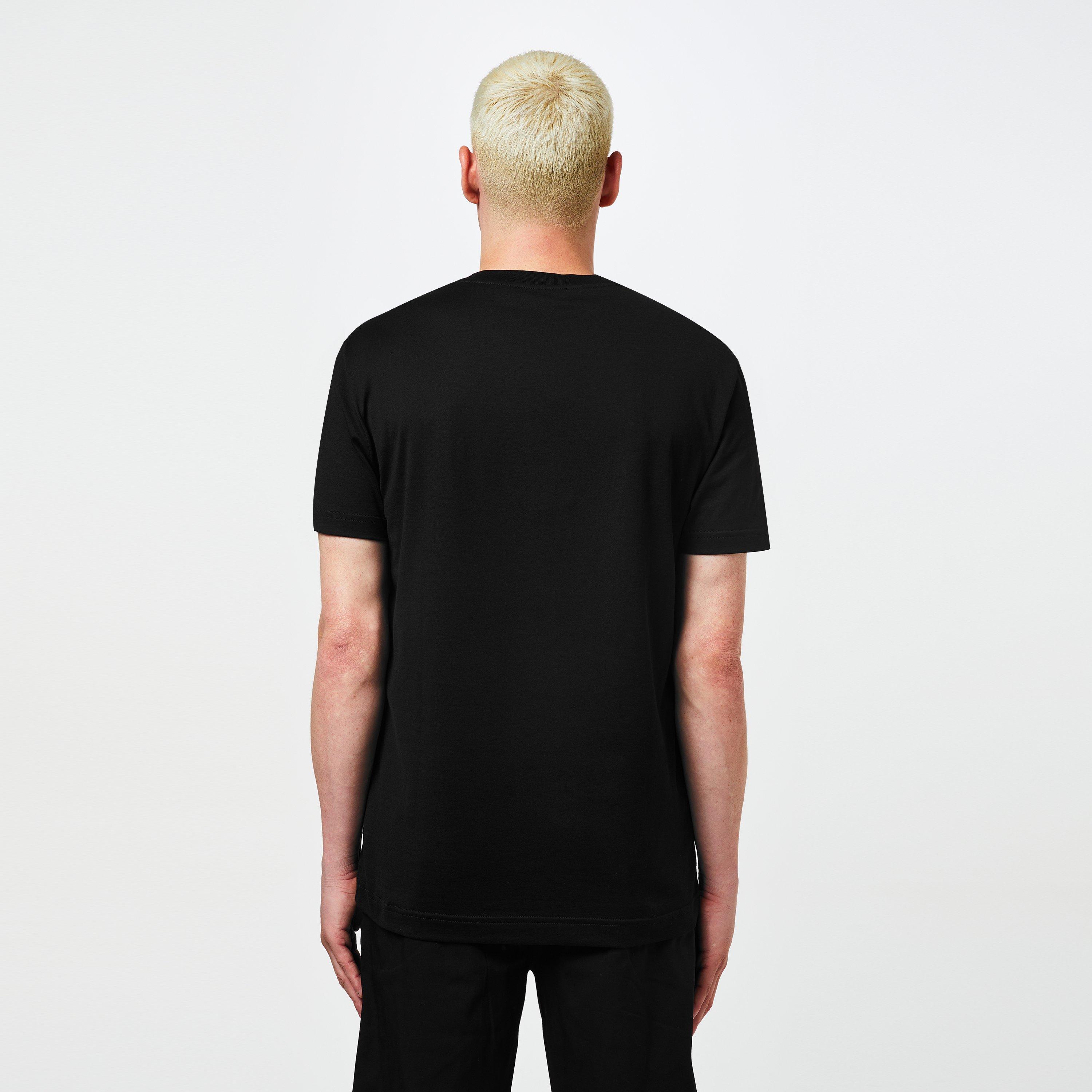 Black - Dolce and Gabbana - Logo-Embroidered T-Shirt - 3