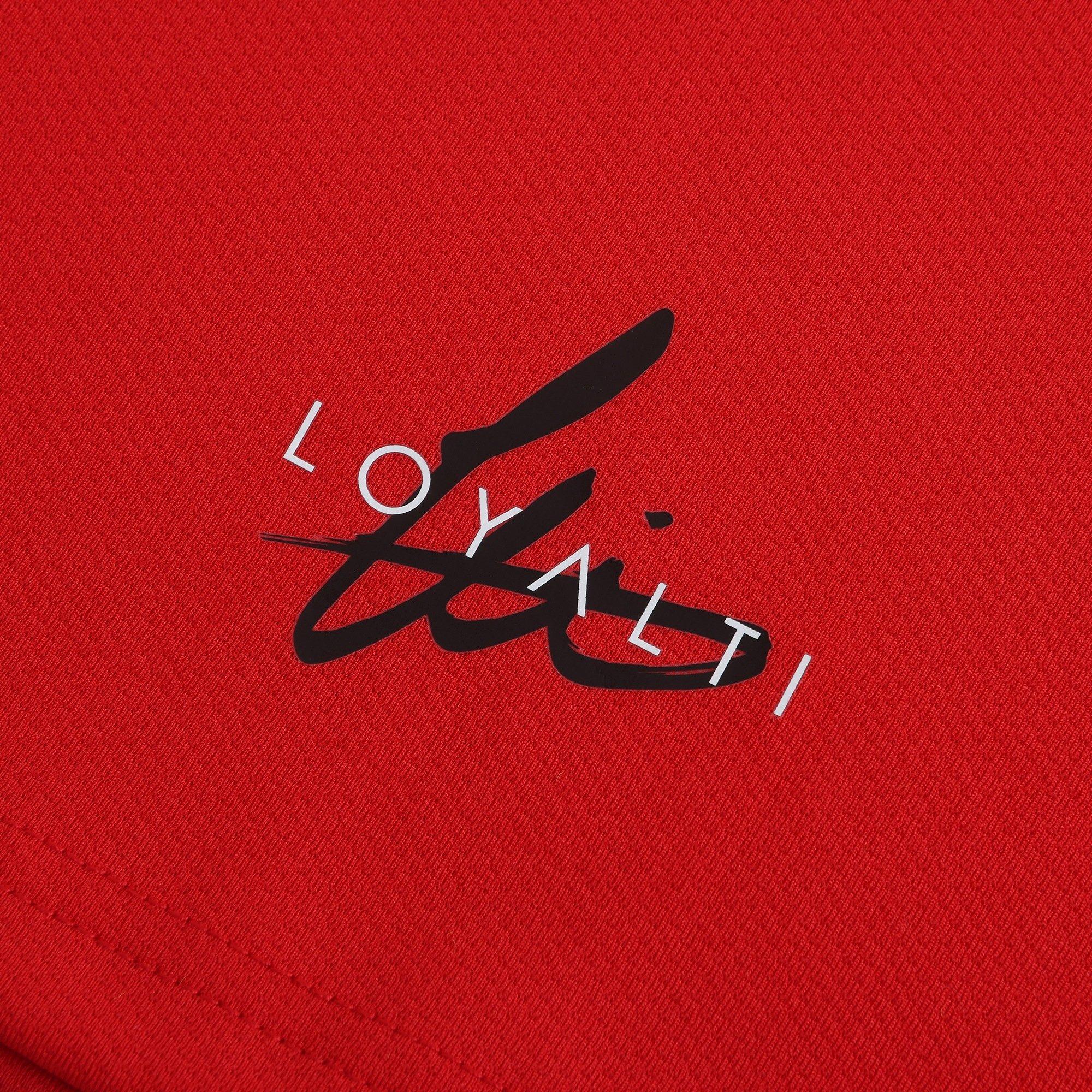Red/Black - Loyalti - Basketball Block Logo Vest - 4