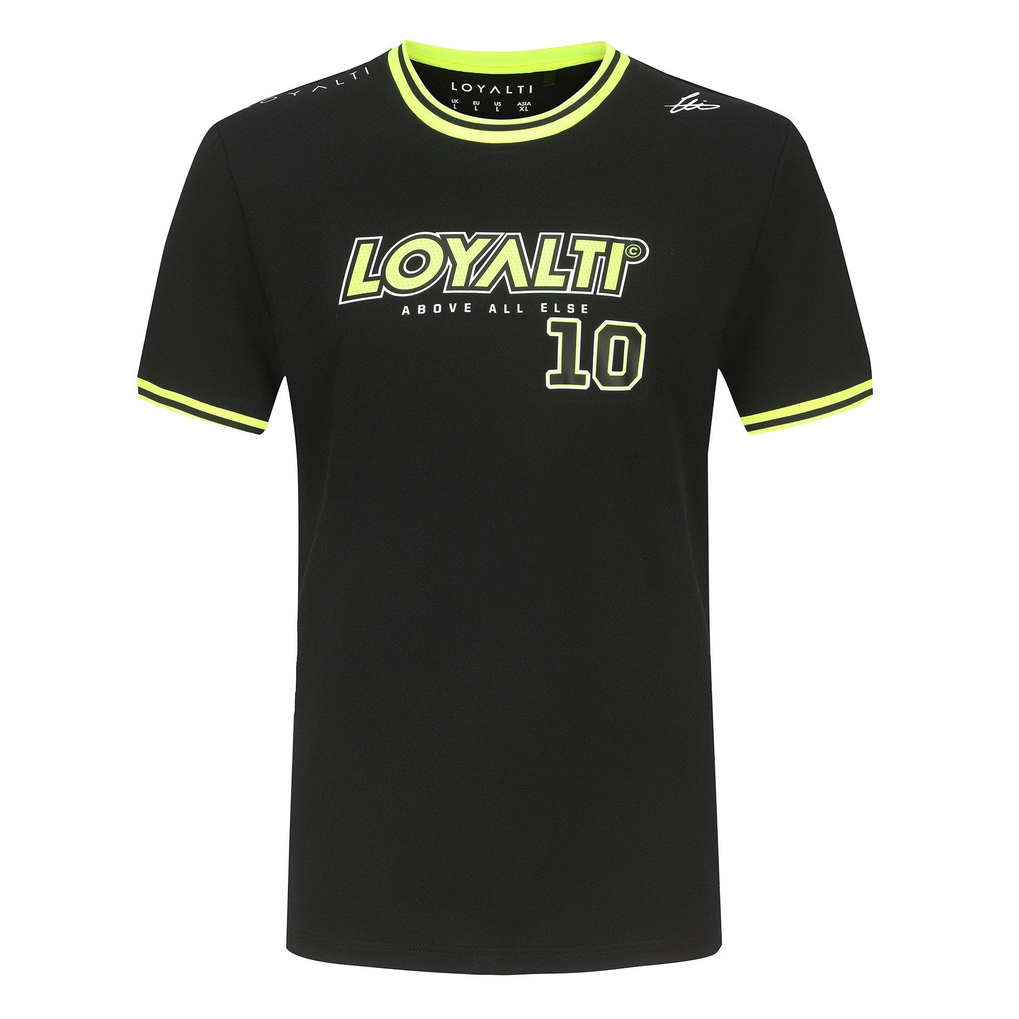 Black/Green - Loyalti - Basketball T-Shirt Mens - 2