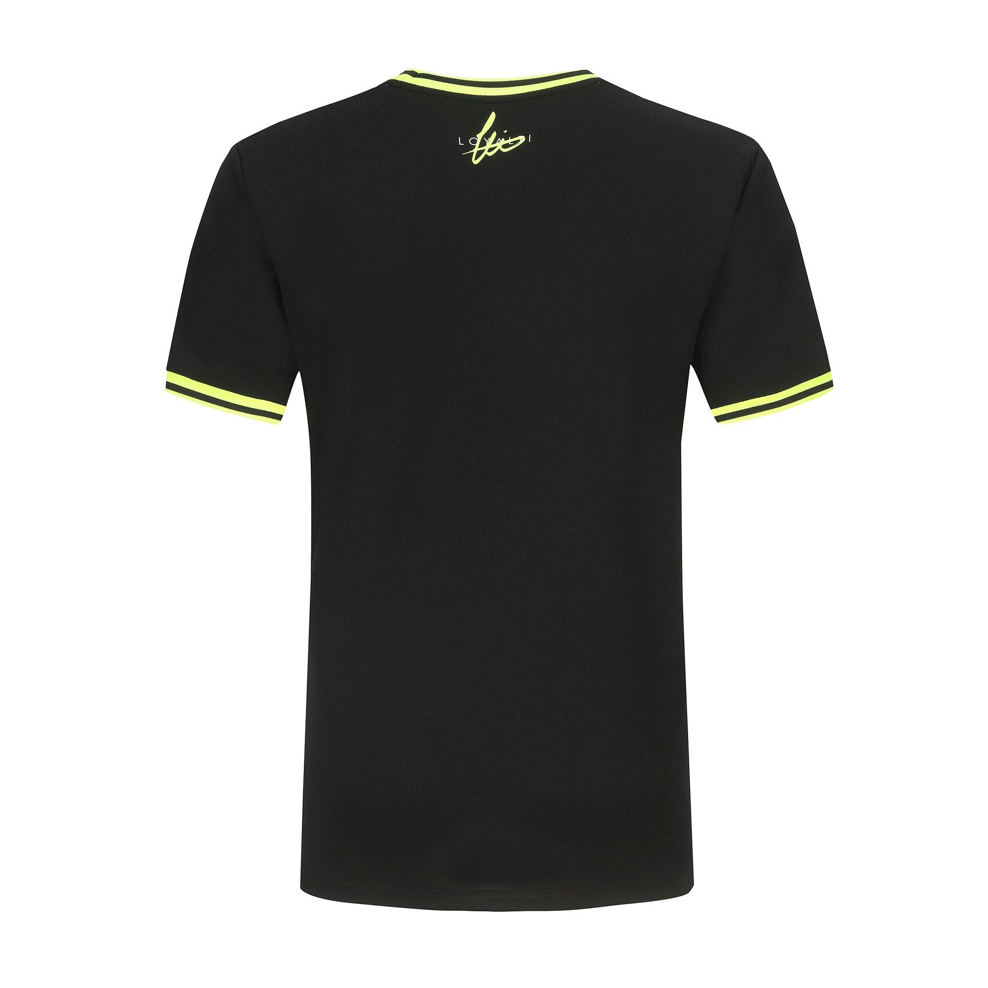 Black/Green - Loyalti - Basketball T-Shirt Mens - 3