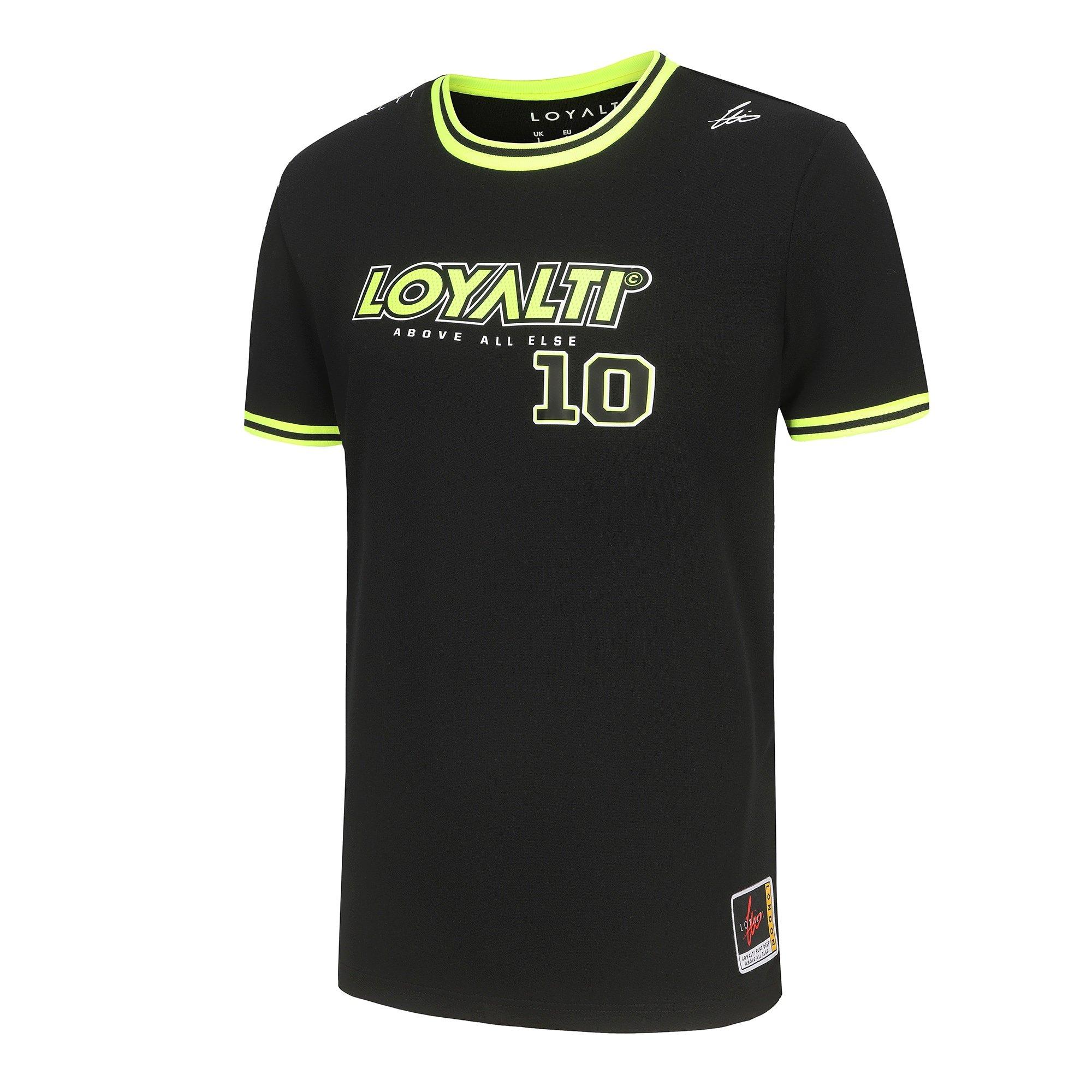 Black/Green - Loyalti - Basketball T-Shirt Mens - 4