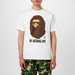 A Bathing Ape Logo Print T Shirt