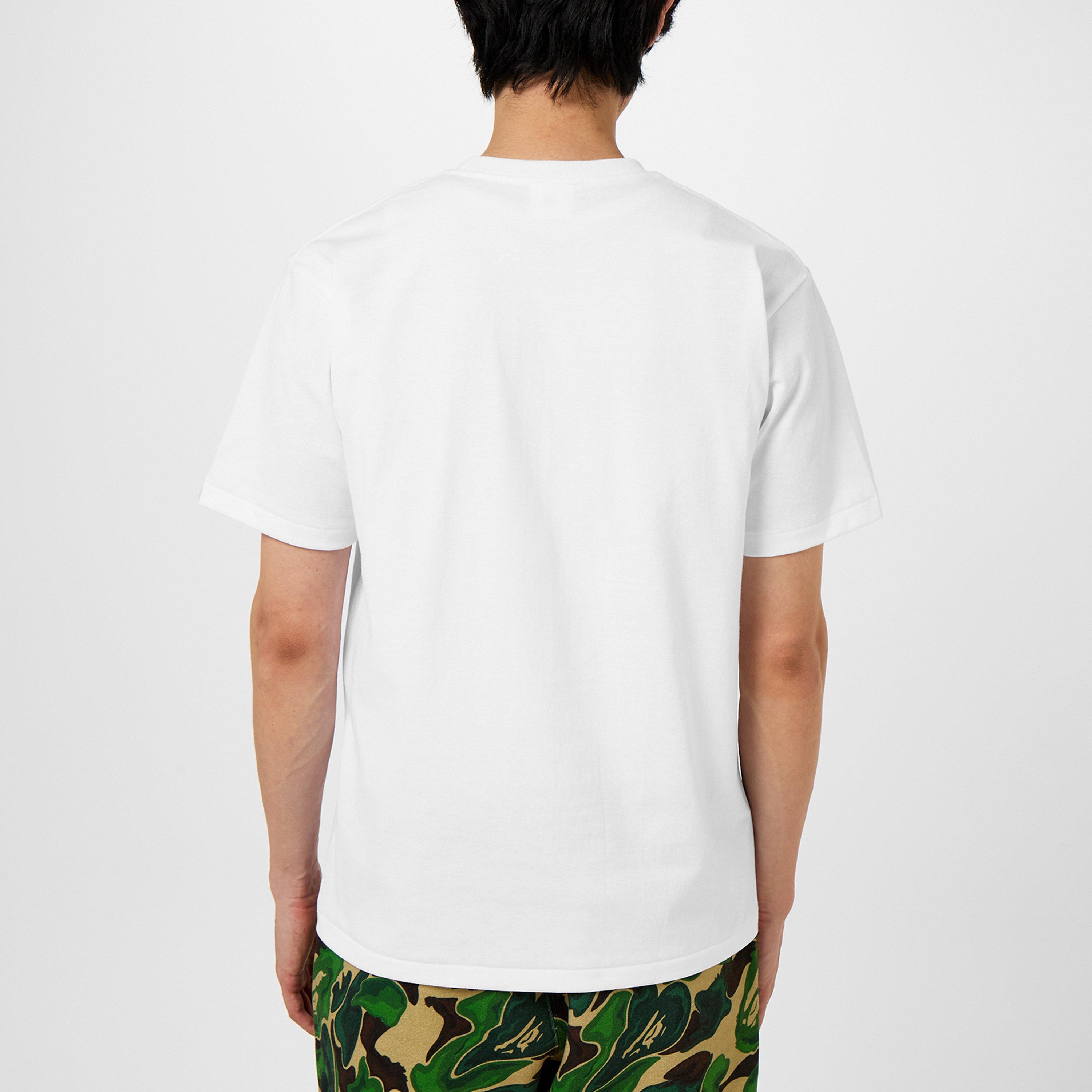 White - A Bathing Ape - Logo-Print T-Shirt - 3