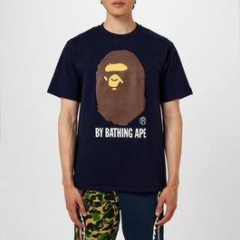 A Bathing Ape Logo Print T Shirt