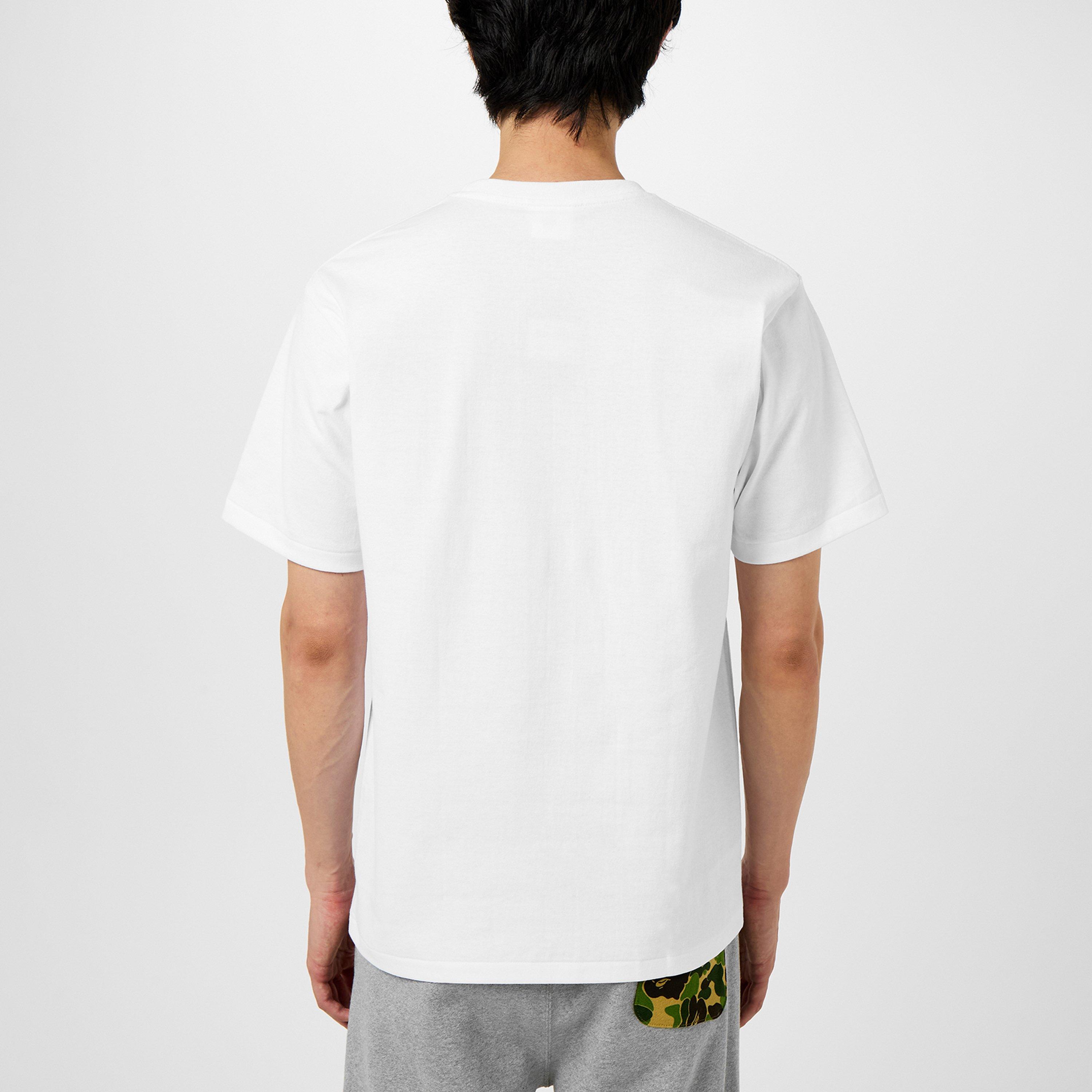 White - A Bathing Ape - Shark Tee - 3