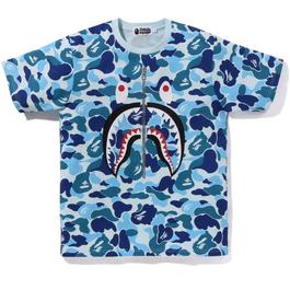 A Bathing Ape Abc Camo Shark Tee