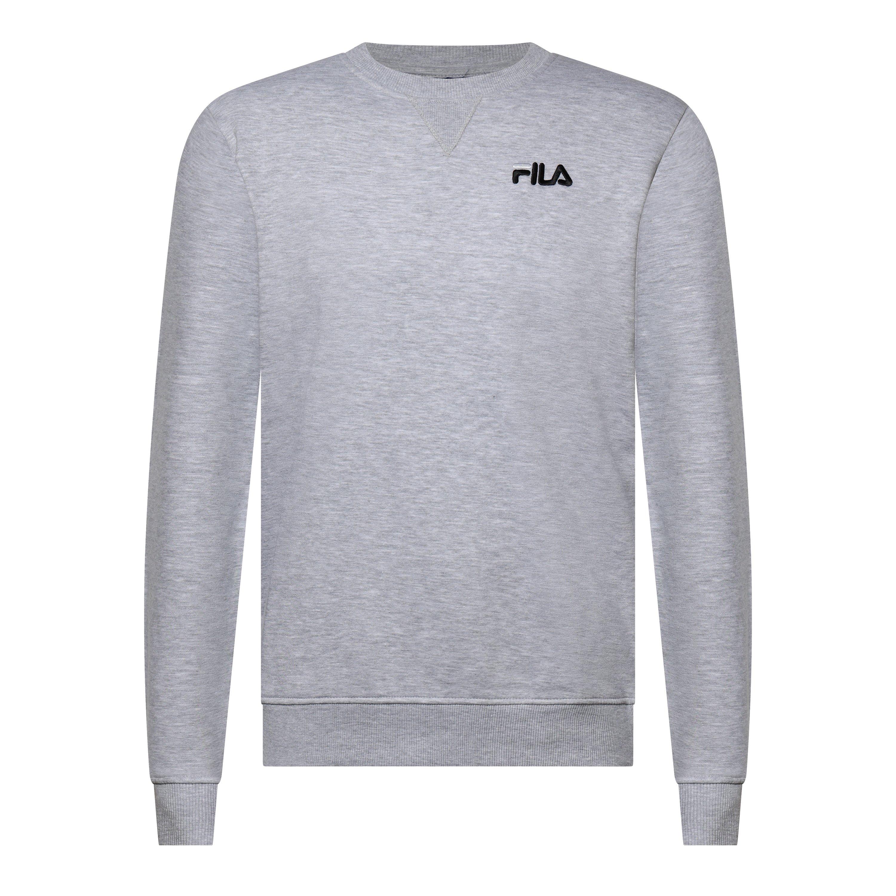 Svetlo sivi melange - Fila - Fila Casper Crw Swea Sn99 - 1