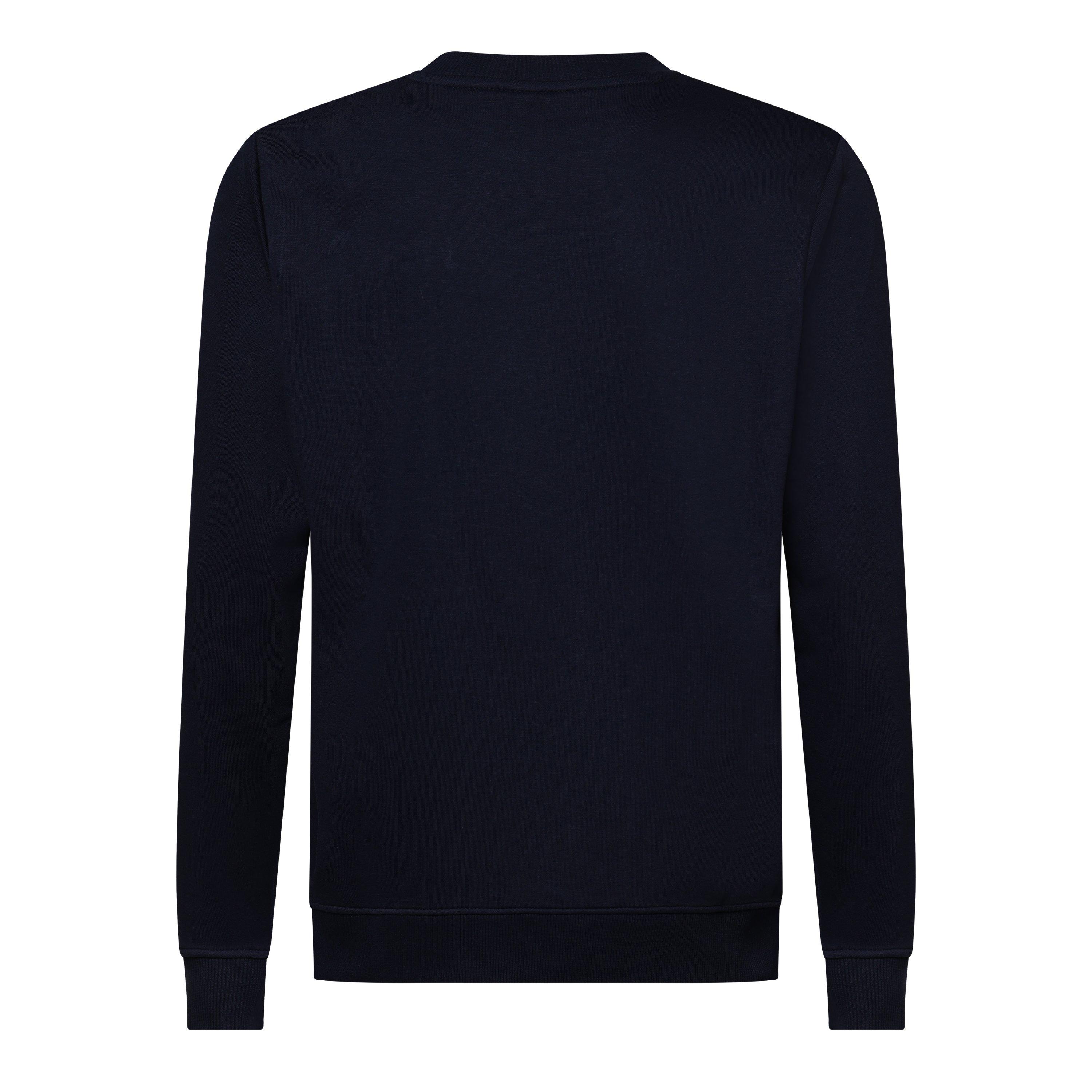 Navy - Fila - Men's Casper Crew Sweatshirt - 2
