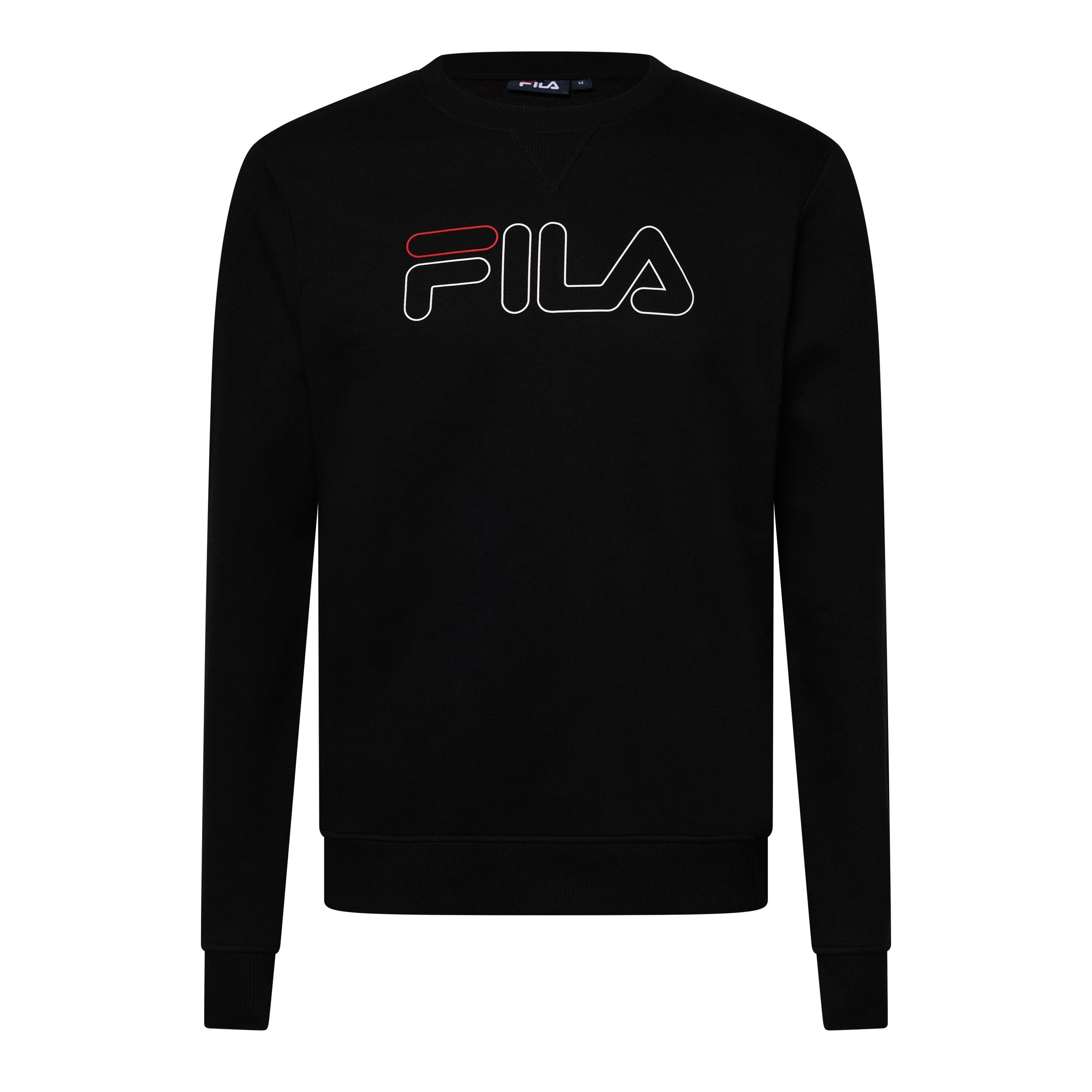 Zwart - Fila - Fila Jude Crew Sweat Sn99 - 1