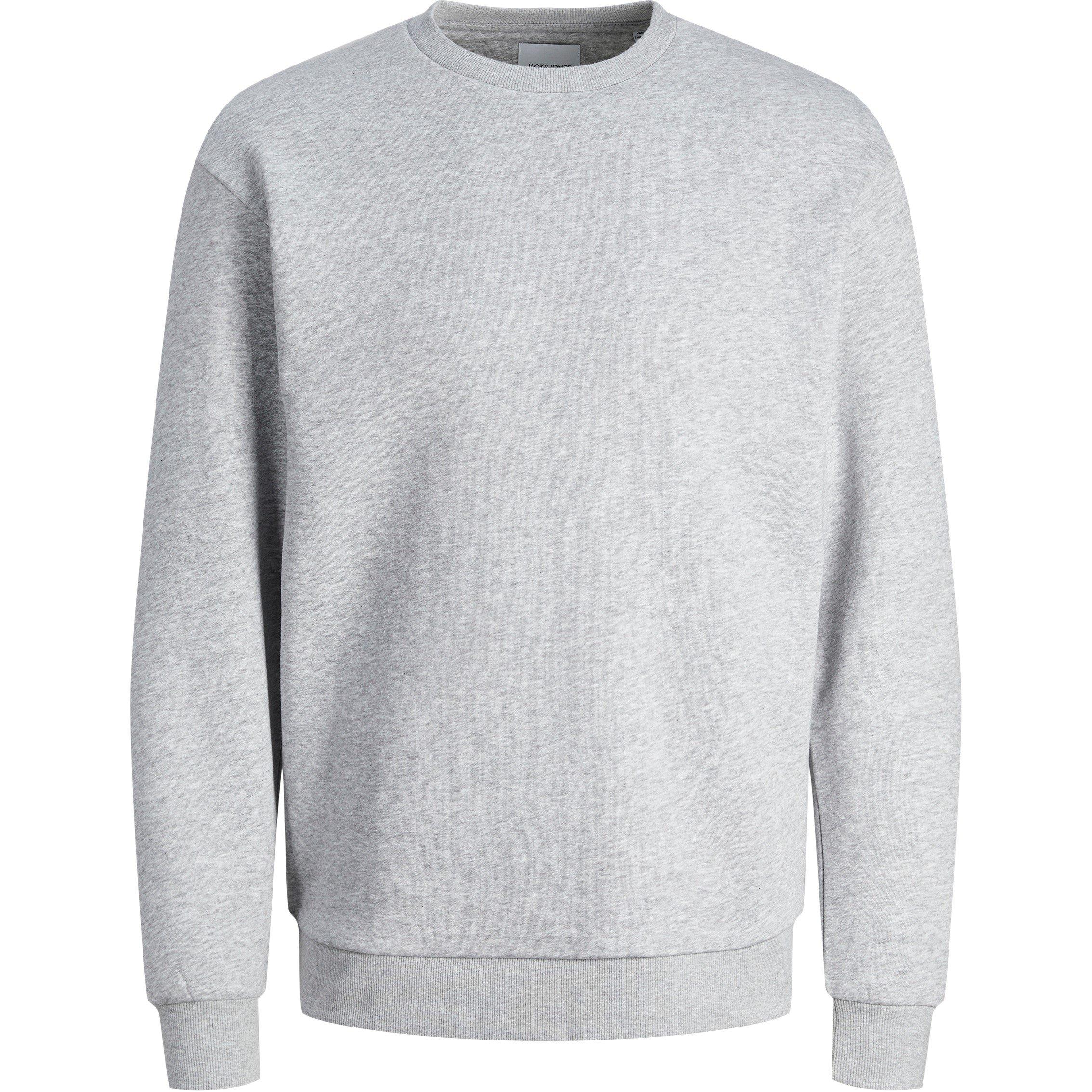Lt Grey Melange - Jack and Jones - Kids' Bradley Crew Sweatshirt - 5