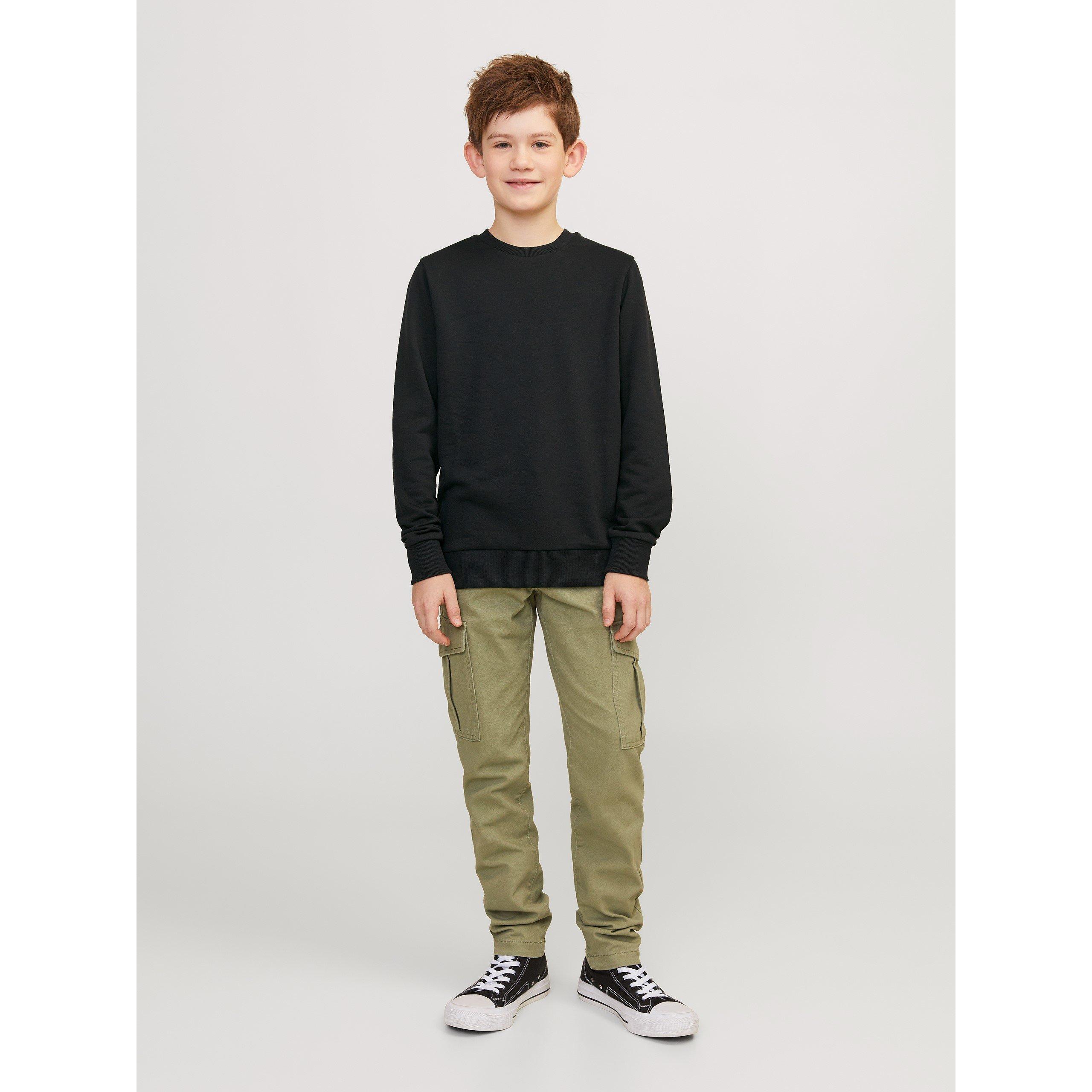 Black - Jack and Jones - Bradley Crew Sweatshirt - 2