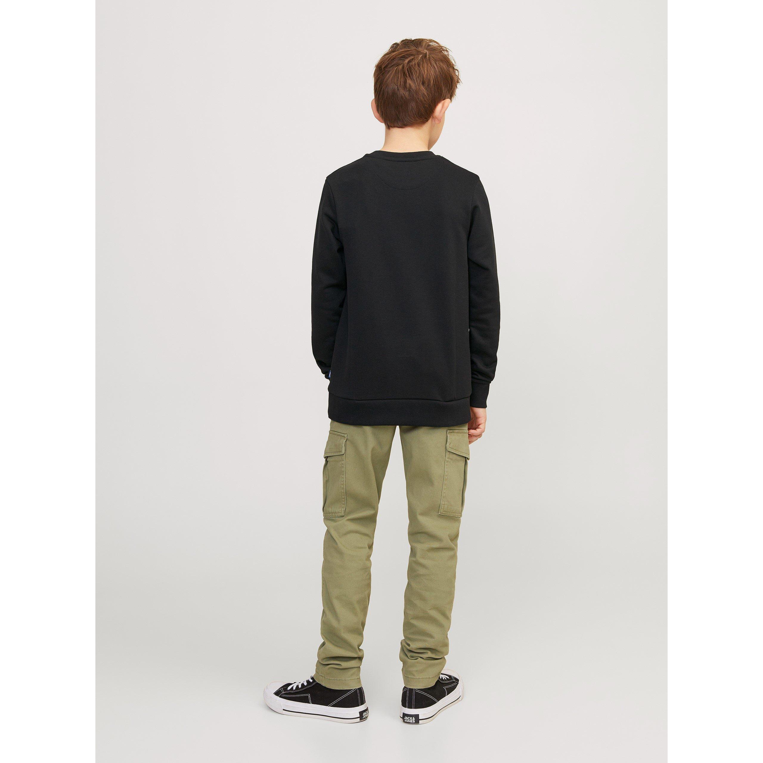 Black - Jack and Jones - Bradley Crew Sweatshirt - 3