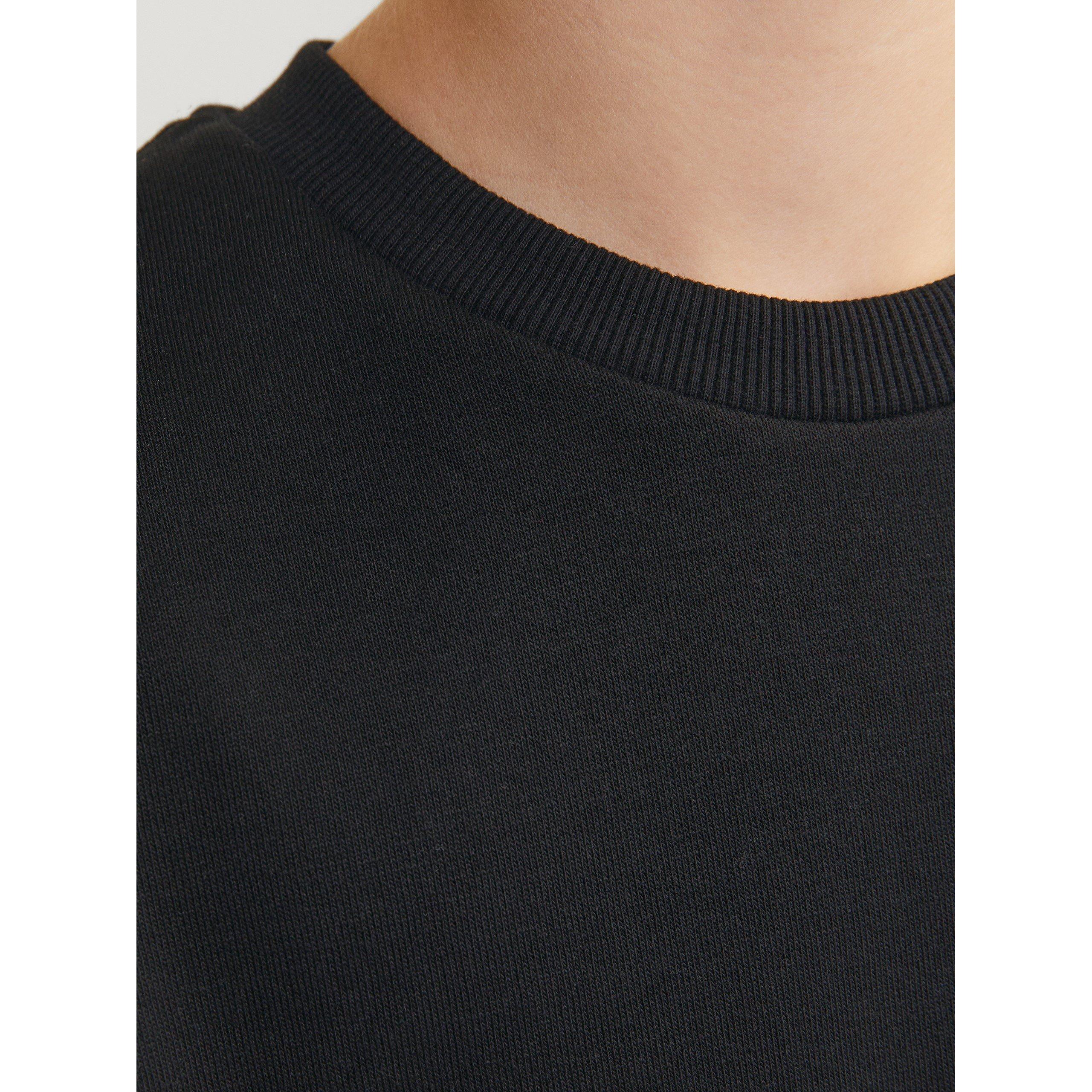 Black - Jack and Jones - Bradley Crew Sweatshirt - 5